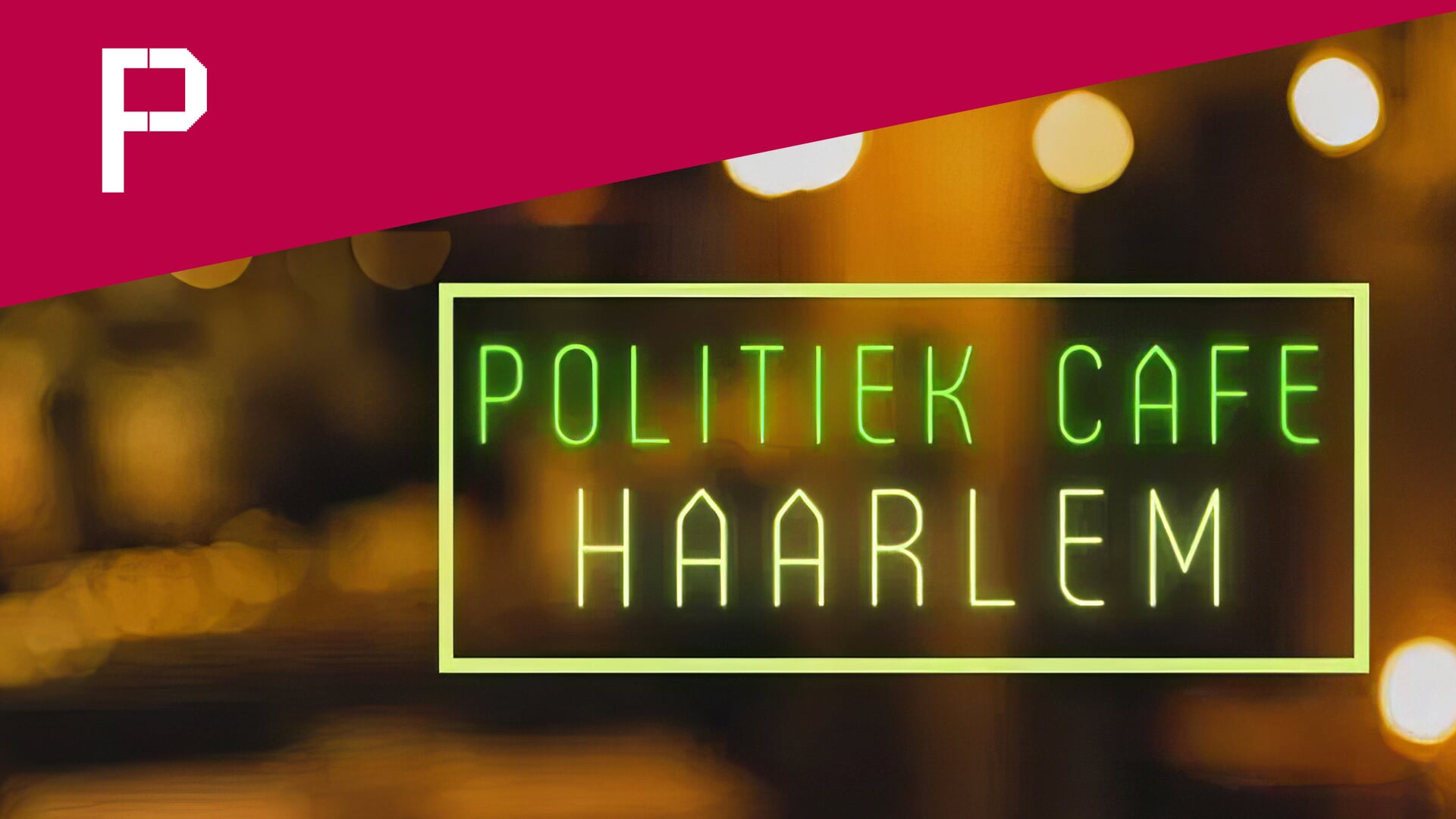 LIVESTREAM Politiek Cafe 30 mei