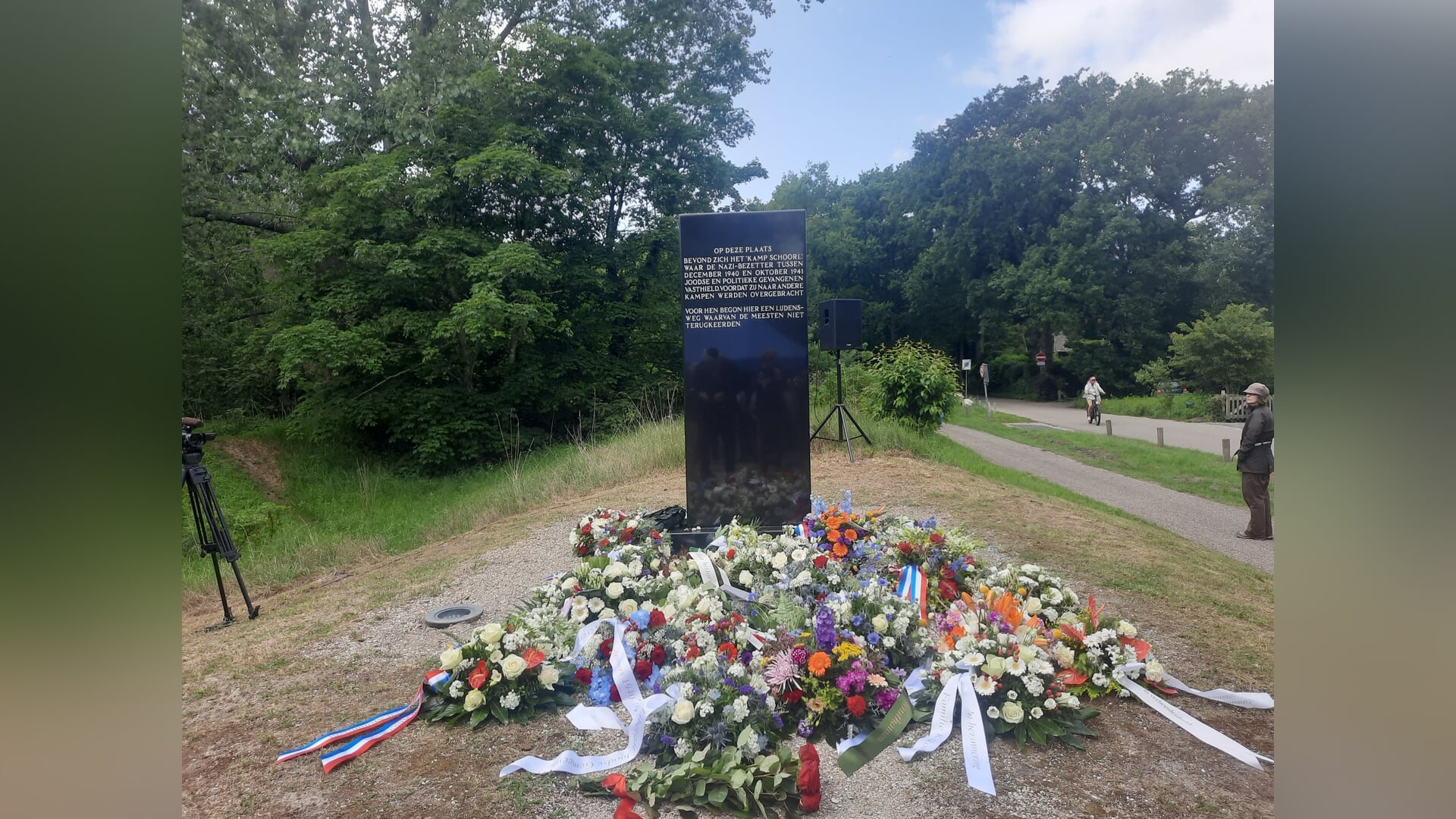 Herdenking Kamp Schoorl indrukwekkend als altijd