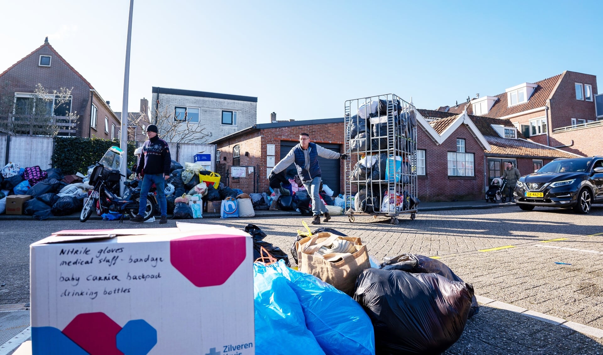 Inzamelpunten voor spullen voor Oekraïne