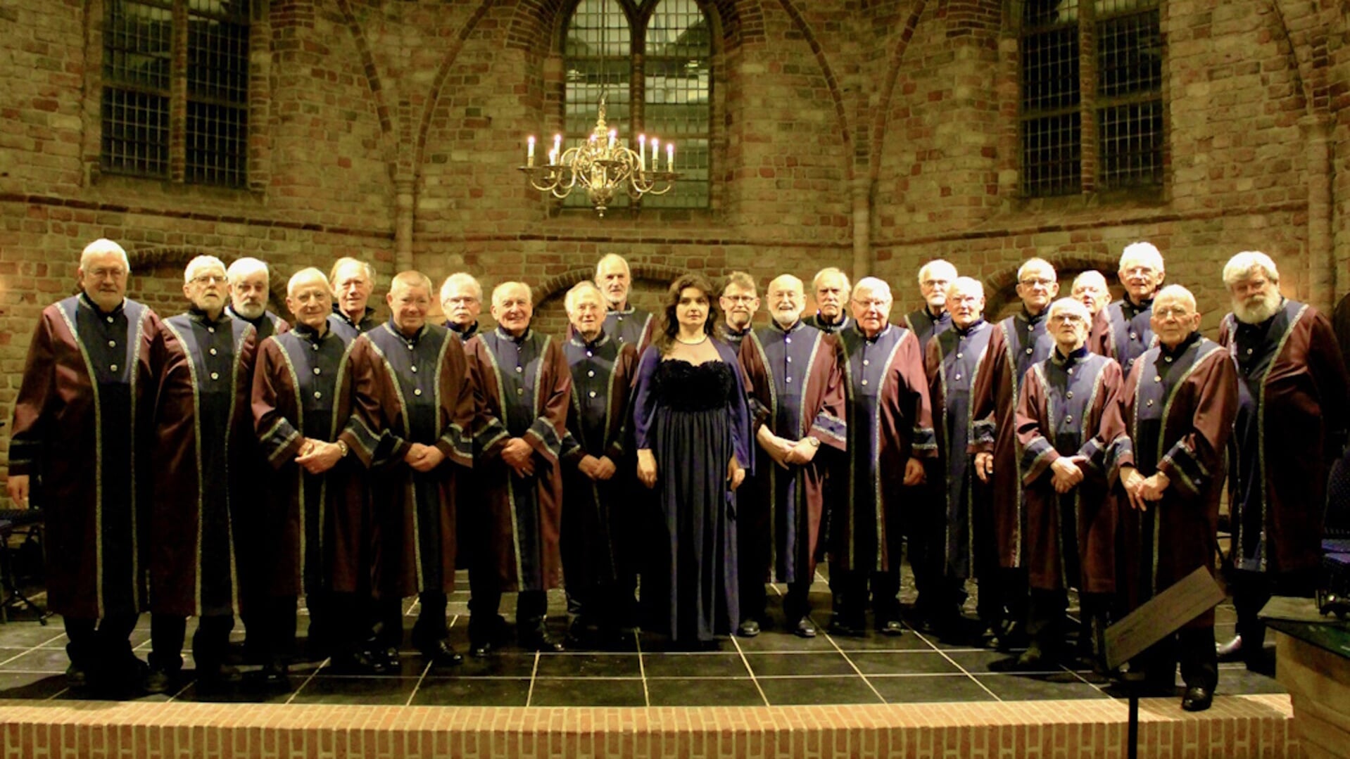 Byzantijns Mannenkoor Friesland geeft optreden in Easthim