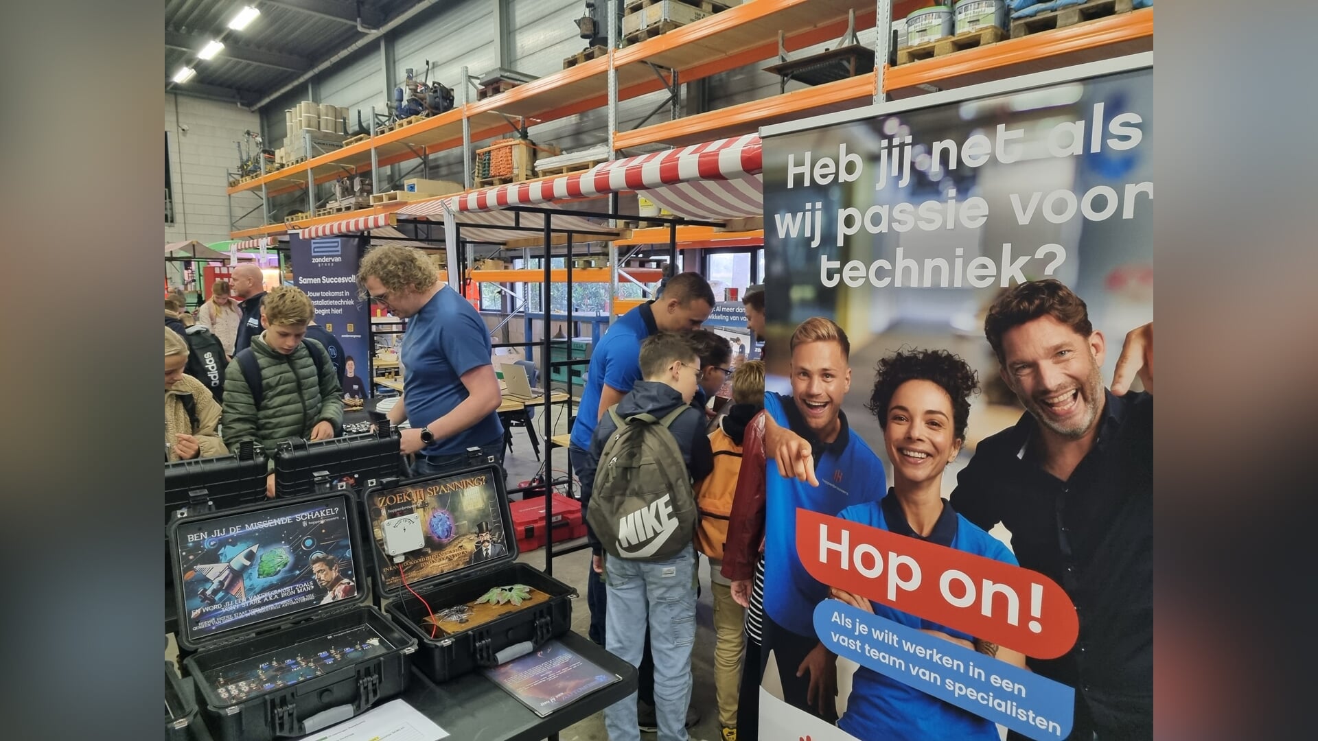 Leerlingen maken kennis met techniek (fotoserie)