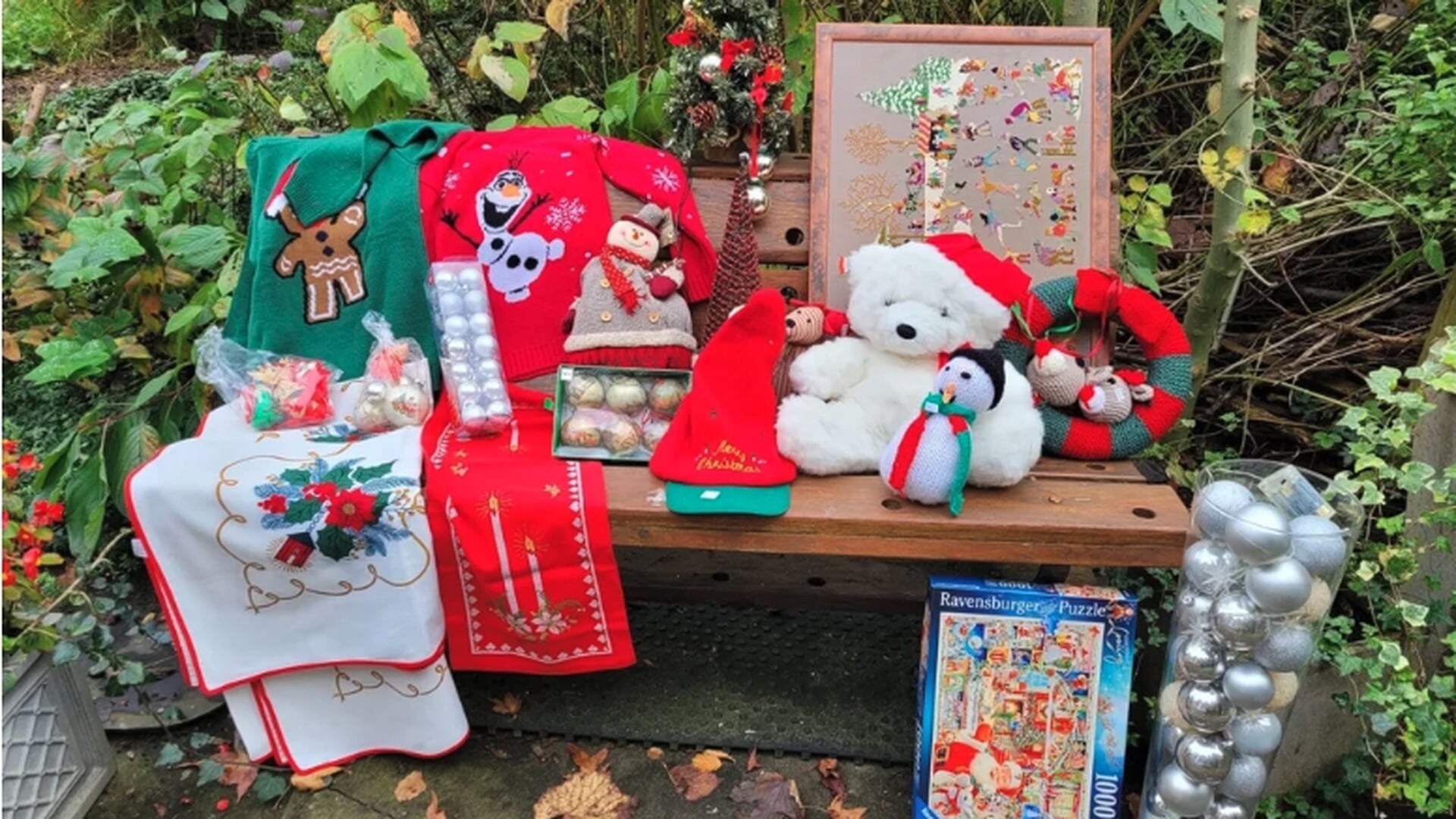 Start kerstverkoop Snuffelmarkt
