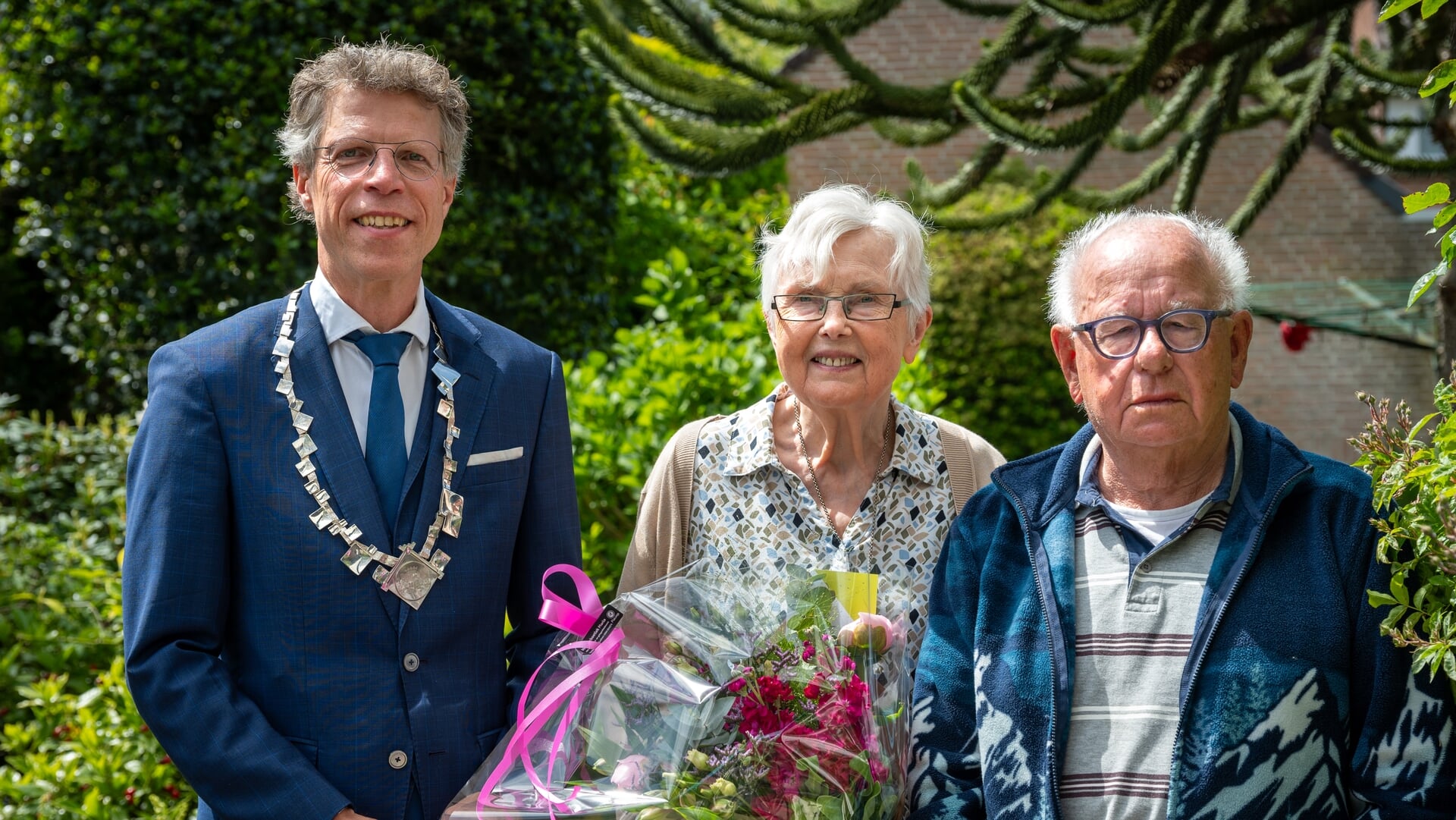 Echtpaar Diertens uit Leek viert 65-jarig huwelijk