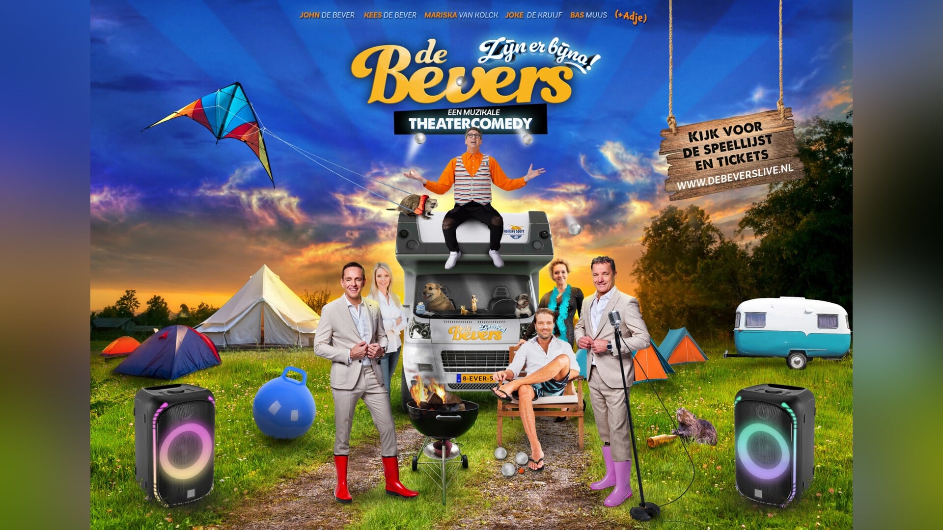 Bevers brengen muzikale komedie
