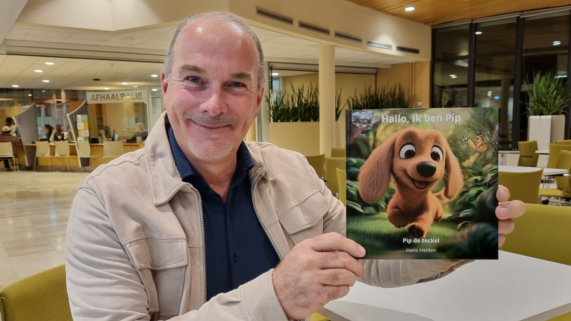 Hans Heiden schrijft kinderboek over avonturen van teckel Pip