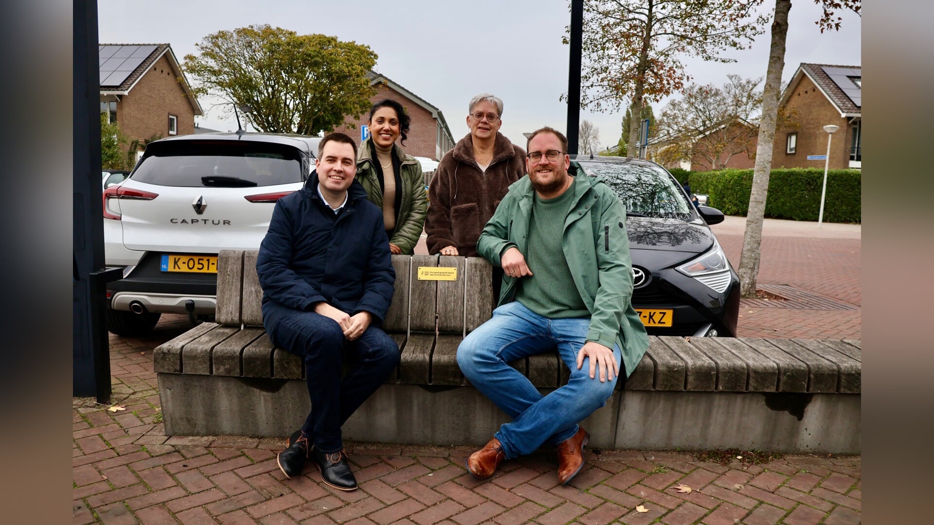Bankjes in Barendrecht zetten aan tot een goed gesprek