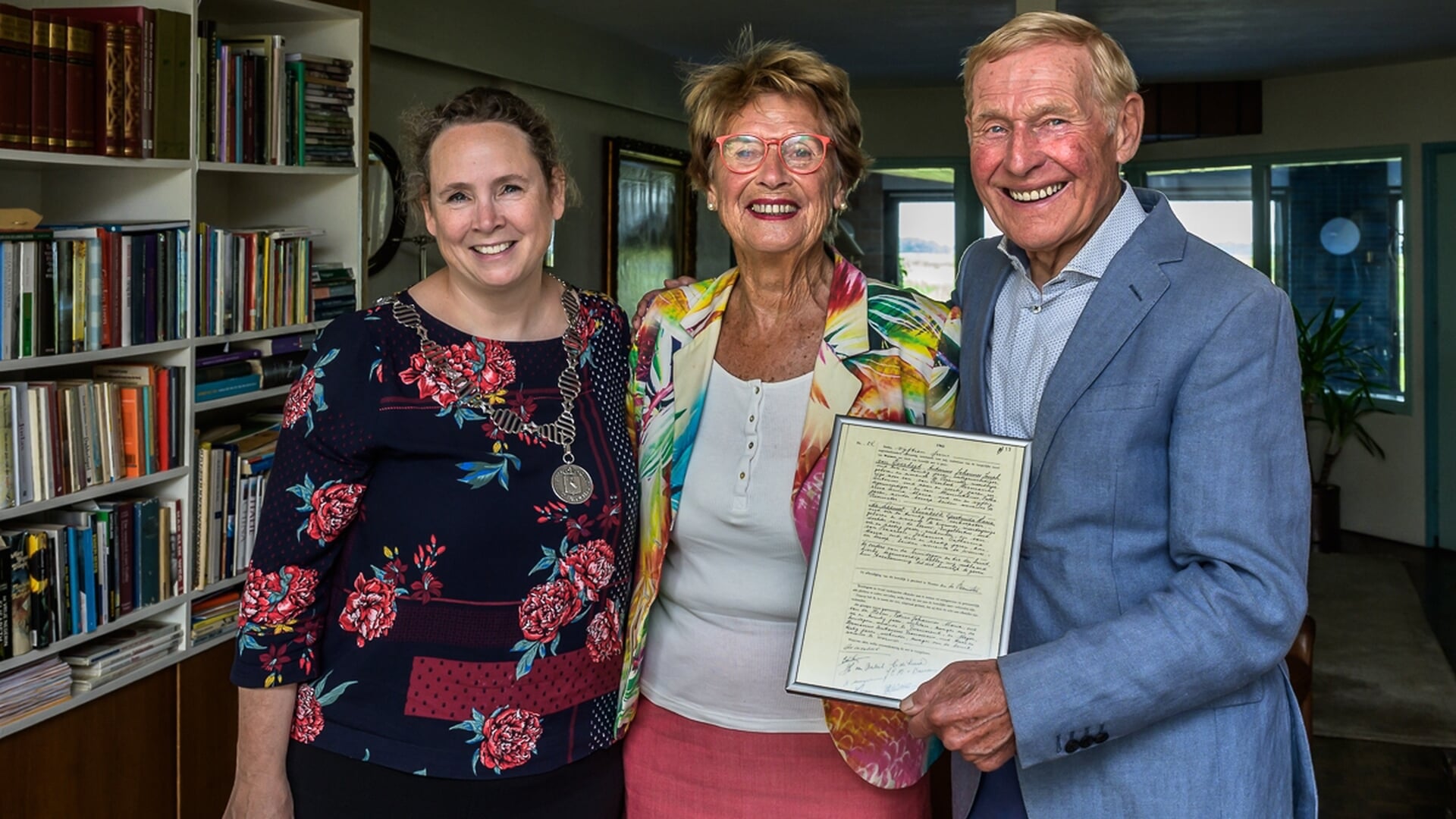 Echtpaar Van Overbeek zestig jaar getrouwd