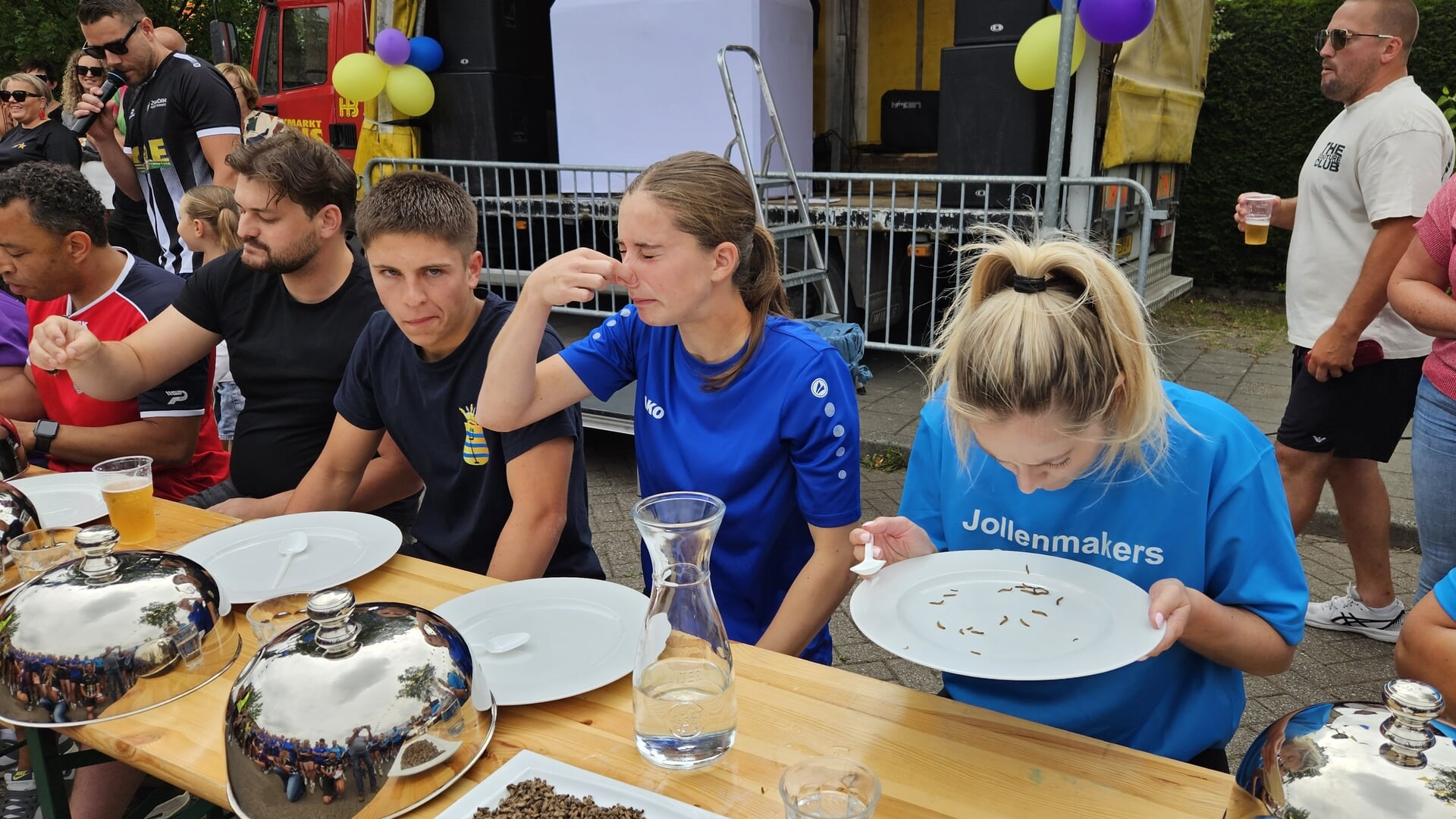 Meelwormen op het menu