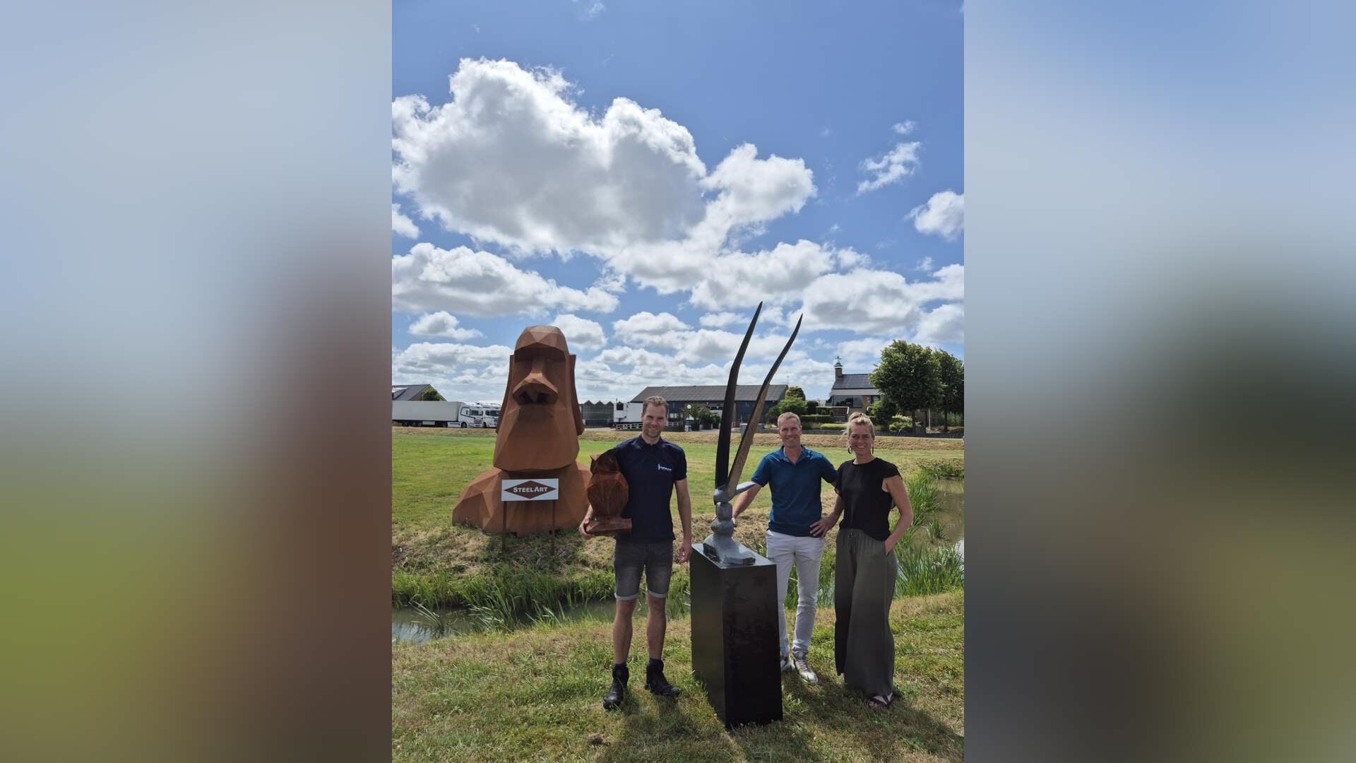 Spirits in Stone en SteelArt werken samen voor expositie