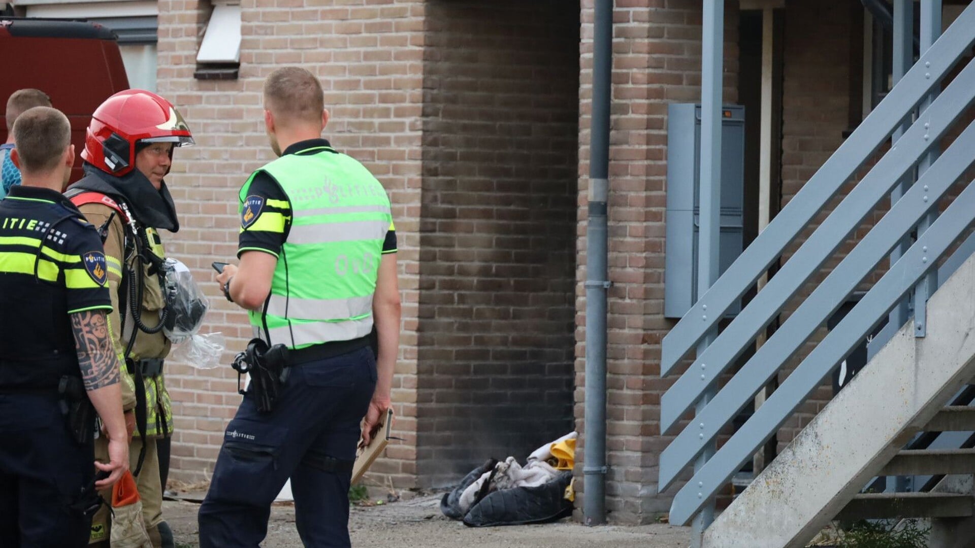 Explosie aan Slenkstraat in Purmerend: politiehelikopter ingezet