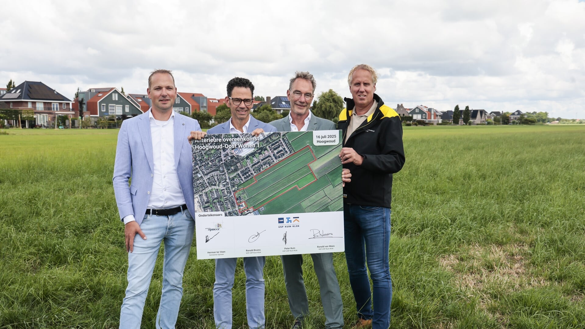 Gemeente zet stap richting woningbouw in Hoogwoud-Oost