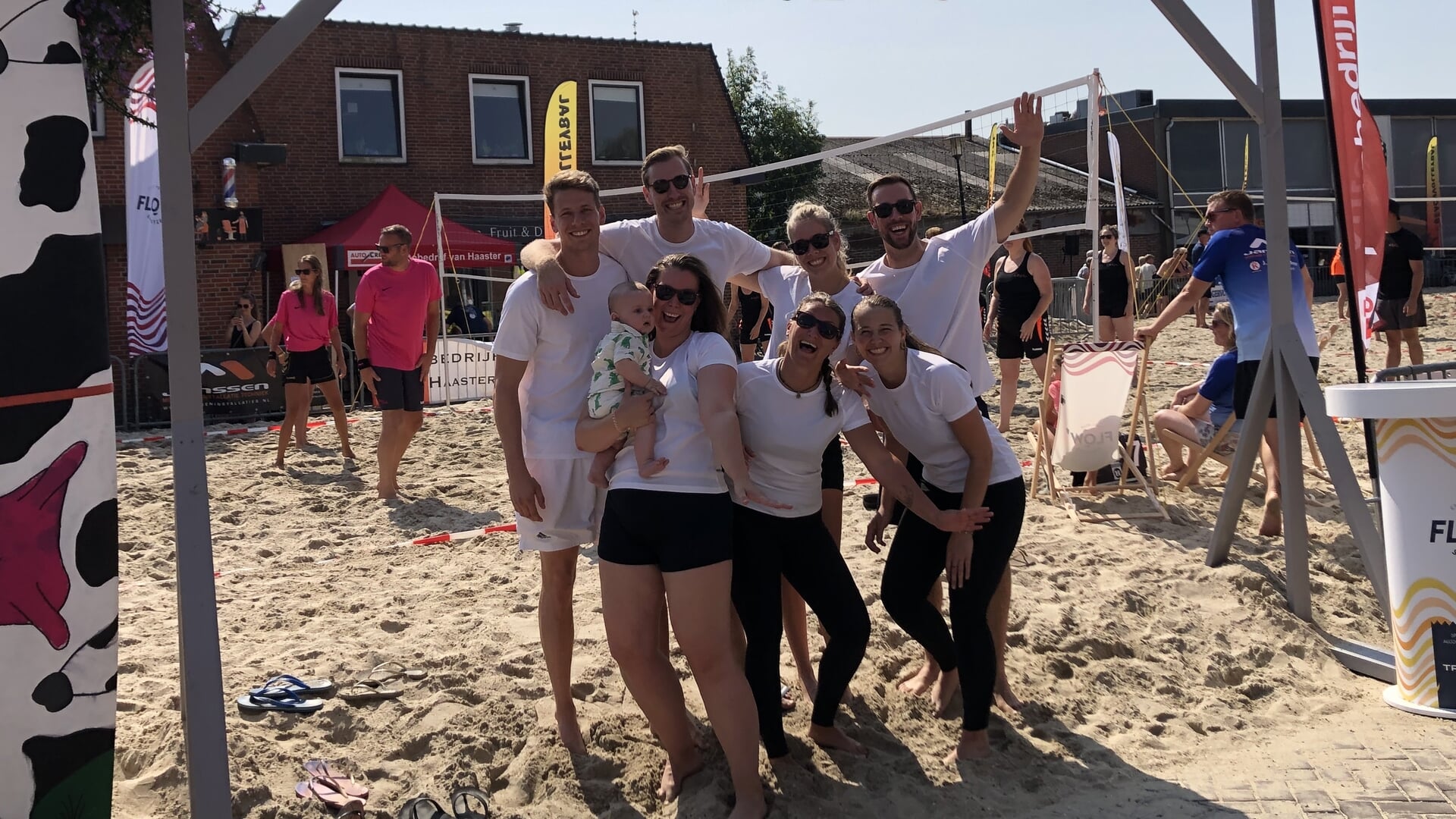 Editie 26 van Beachvolleybaltoernooi in Leimuiden