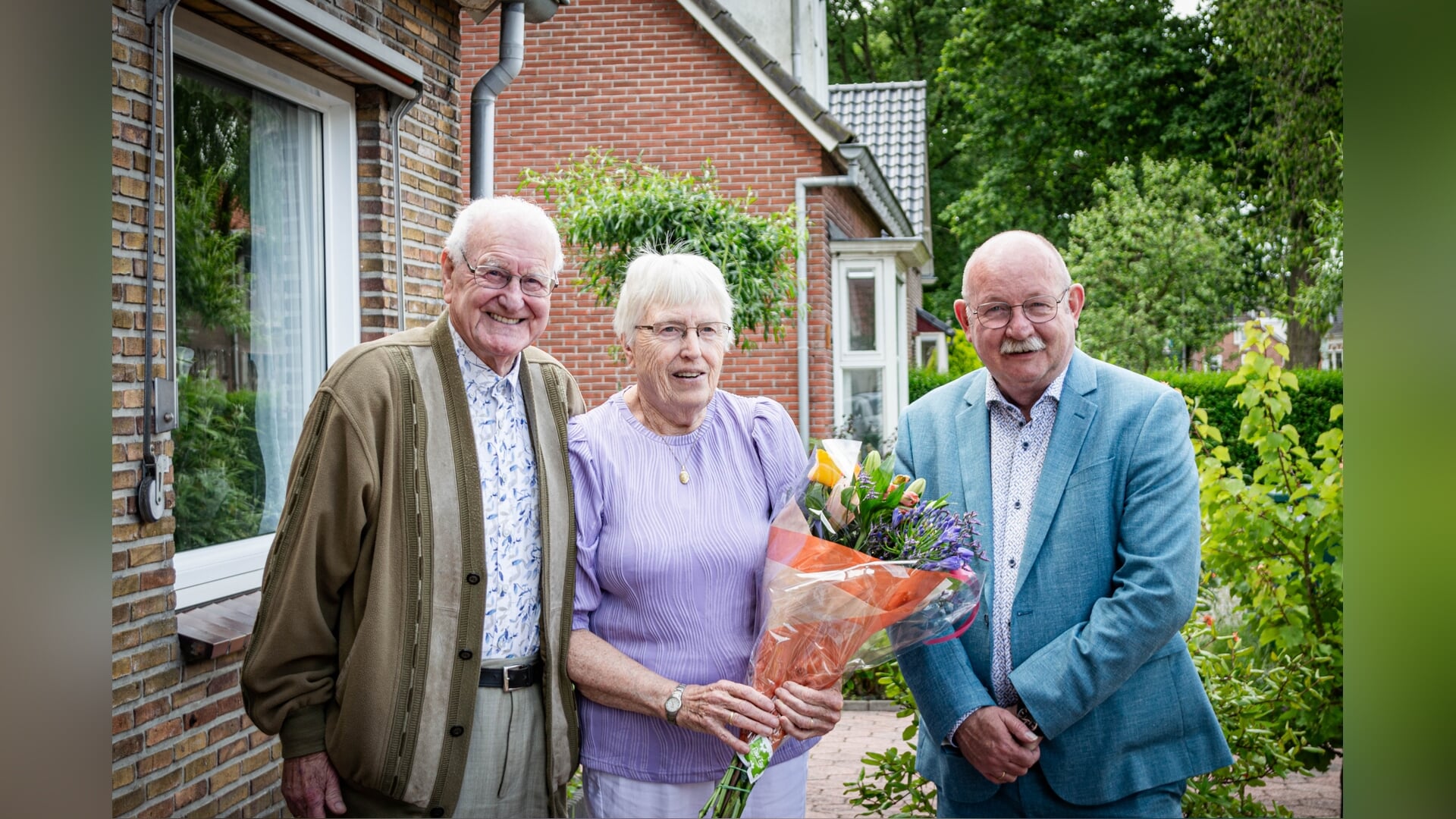 60 jaar huwelijksgeluk bij Echtpaar Wekema