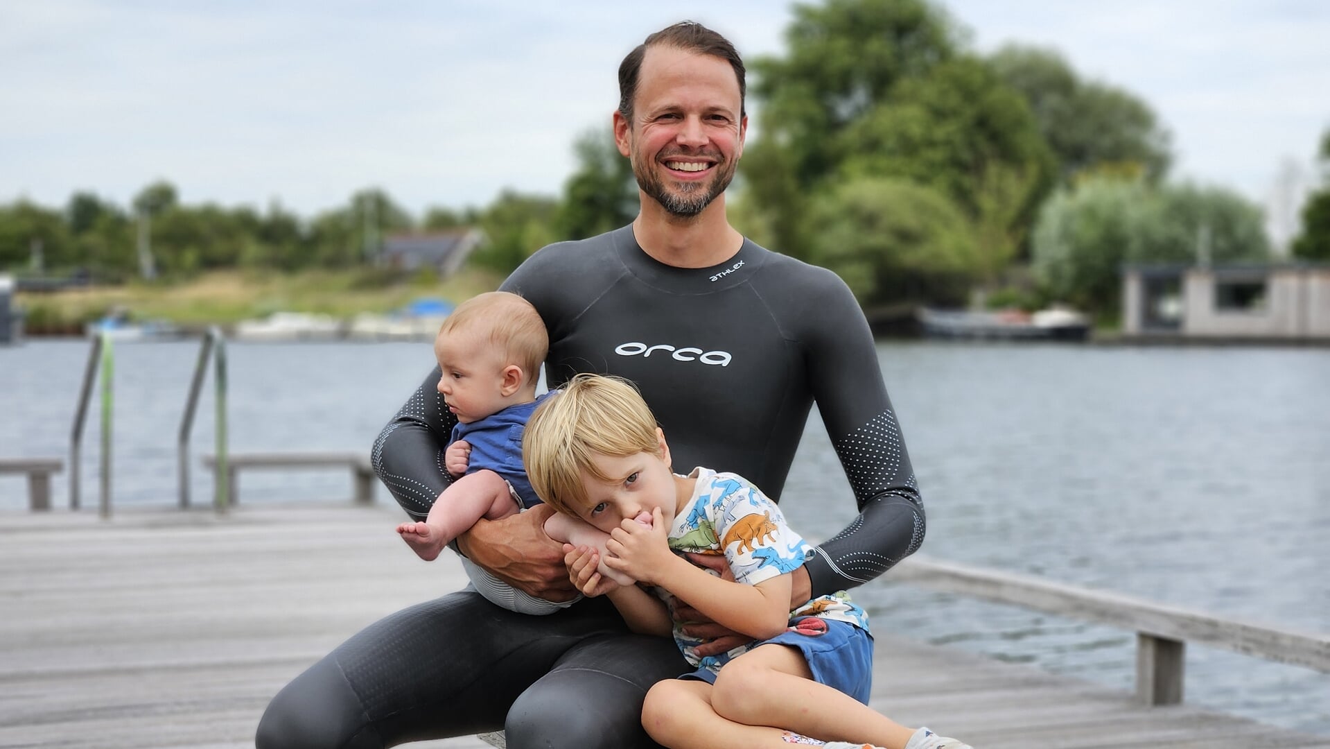 Van Stavoren naar Medemblik: Pieter van Bokhoven zet zich in voor Swim4Brains