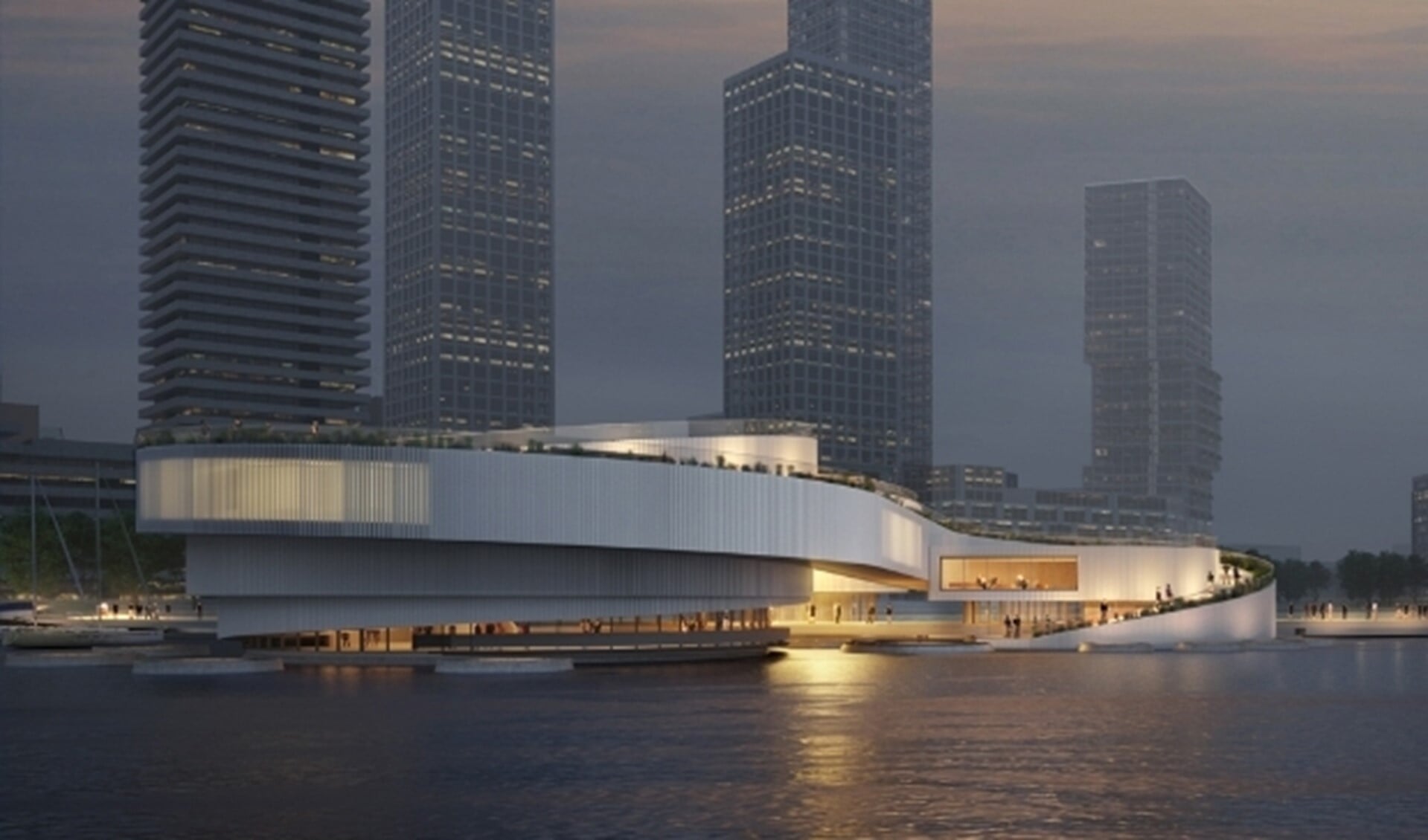 Nieuw Maritiem Centrum in de Rijnhaven gaat er spectaculair uitzien ...