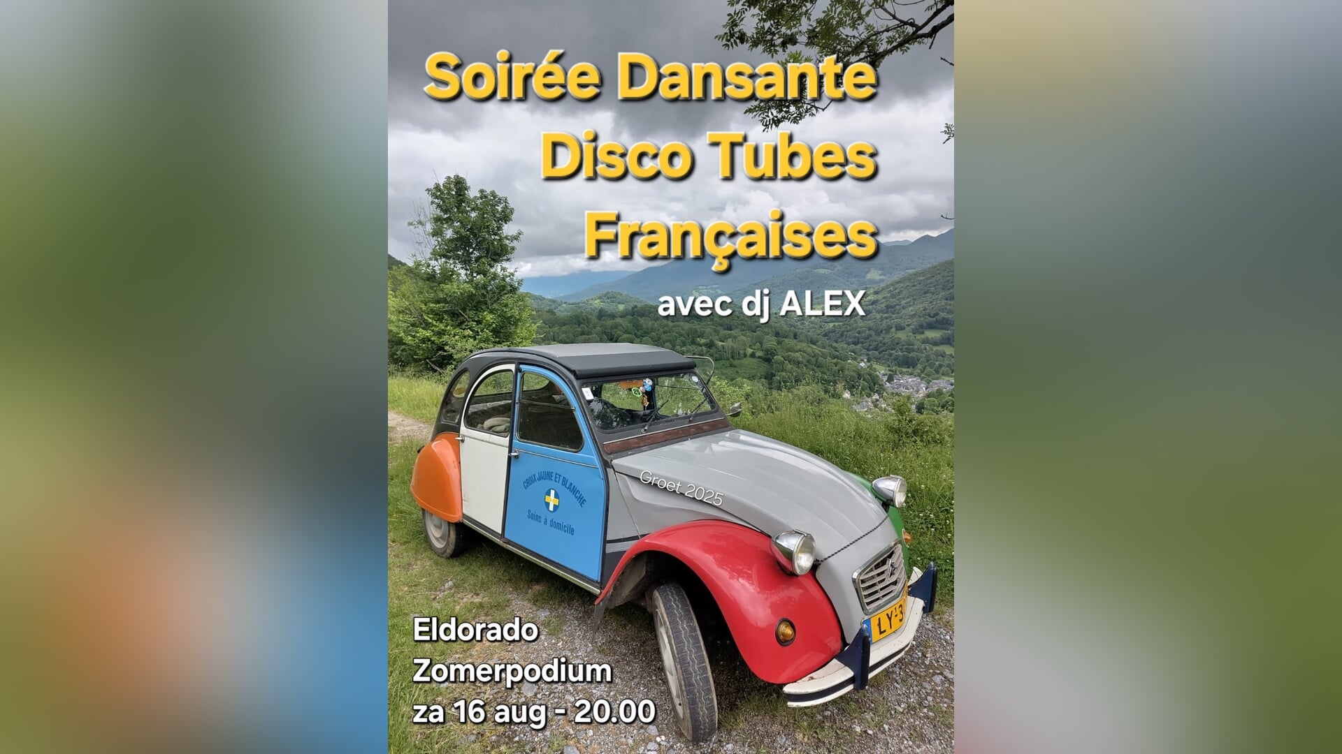 Franse discoavond op Eldorado Zomerpodium