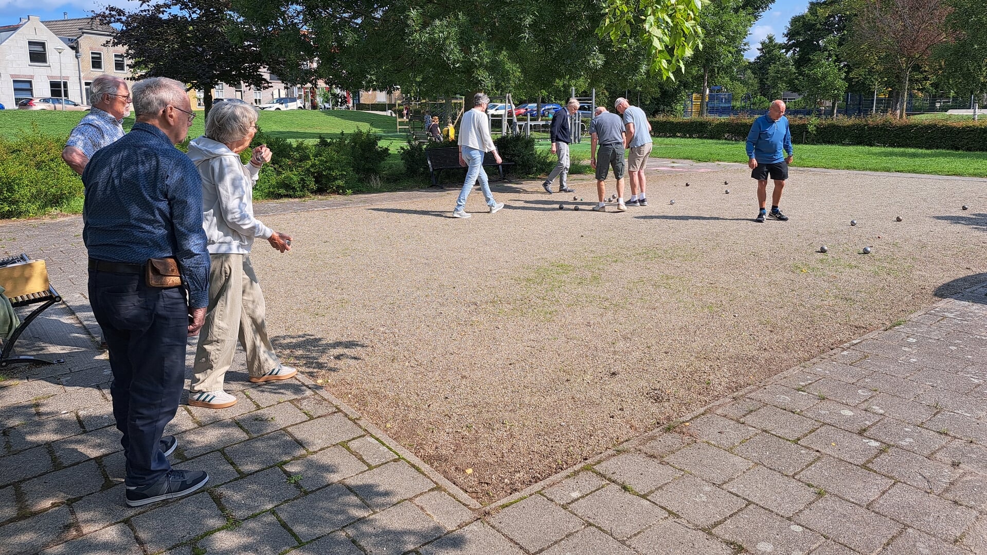 Jeu de boules weer gestart in Maasland