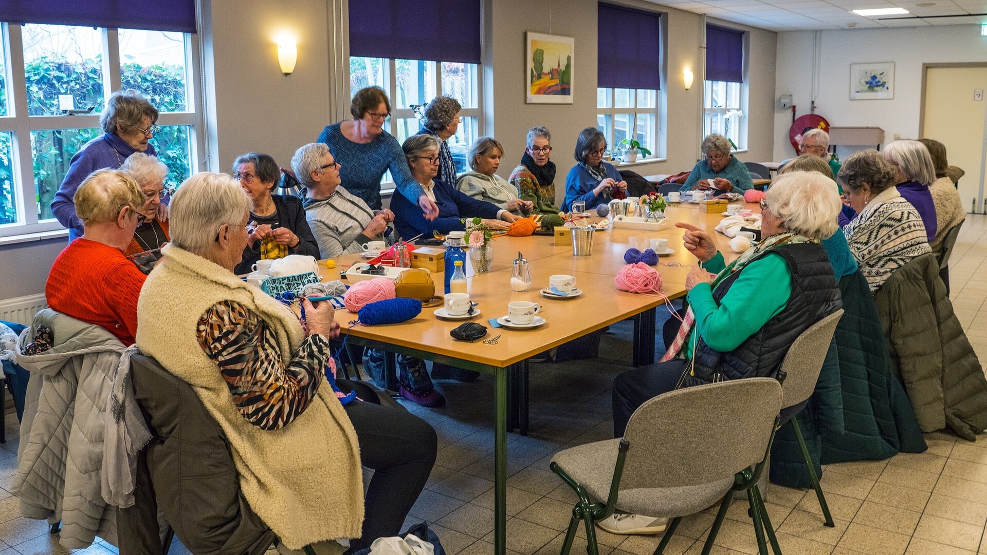 Handwerken in Wijkcentrum Swaenswijk