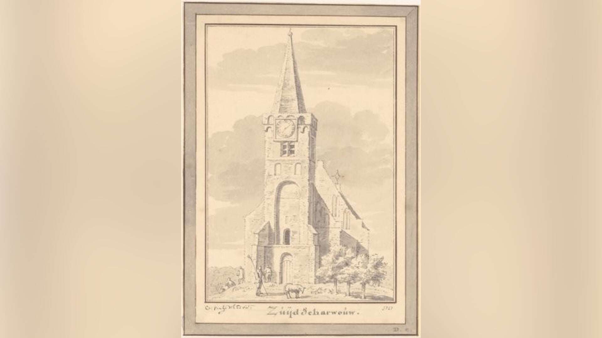 Muziek van 300 jaar geleden in Bach Cantate van Kooger Kerk