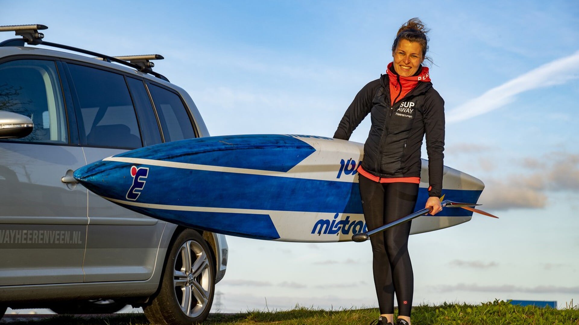 Frieda Riezebos van SUP AWAY Heerenveen organiseert SUP Clean-Ups ...