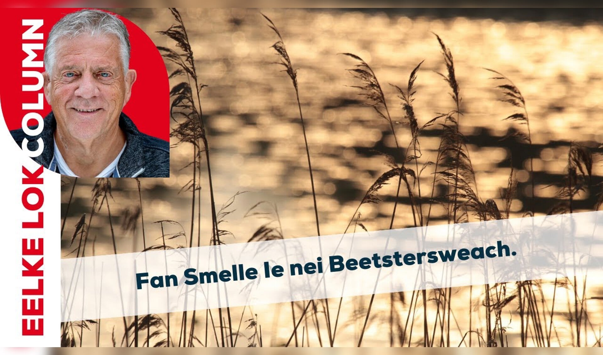 Column Eelke Lok: Fan Smelle nei Beetstersweach - Groot Heerenveen