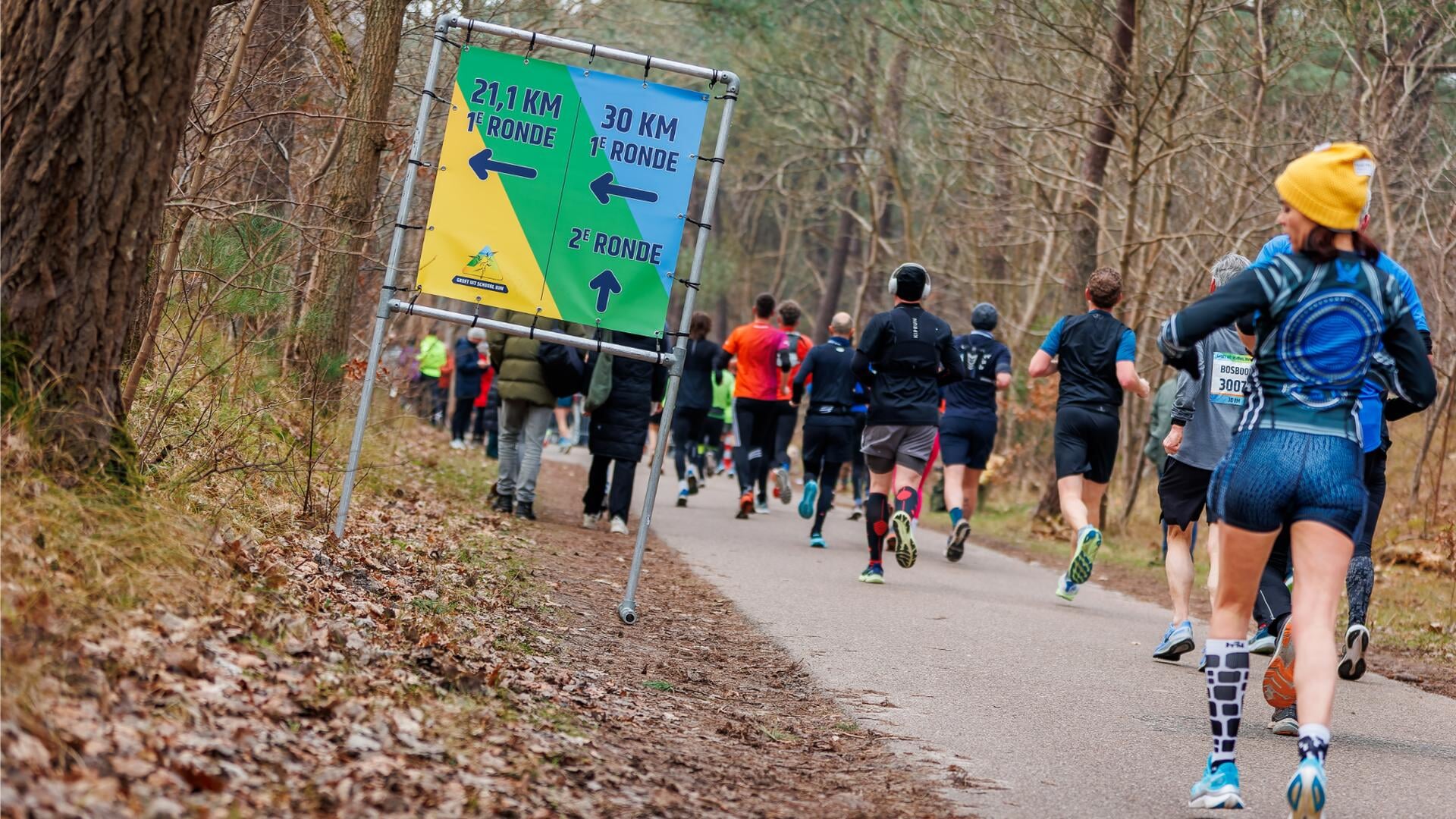 Groet uit Schoorl Run: 21,1 en 30 vol, 10 kilometer nog open