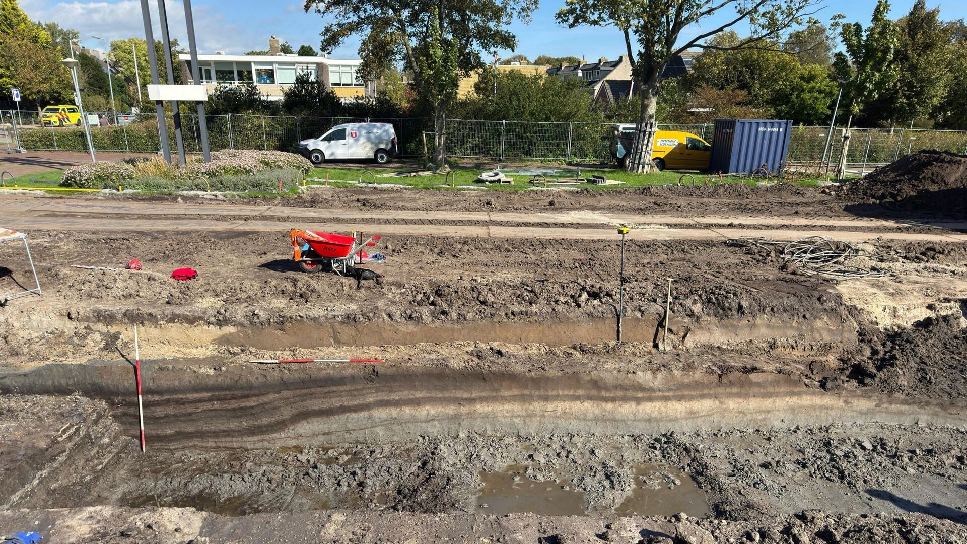 Opgraving in Oudorp onthult duizenden jaren aan landschapsgeschiedenis
