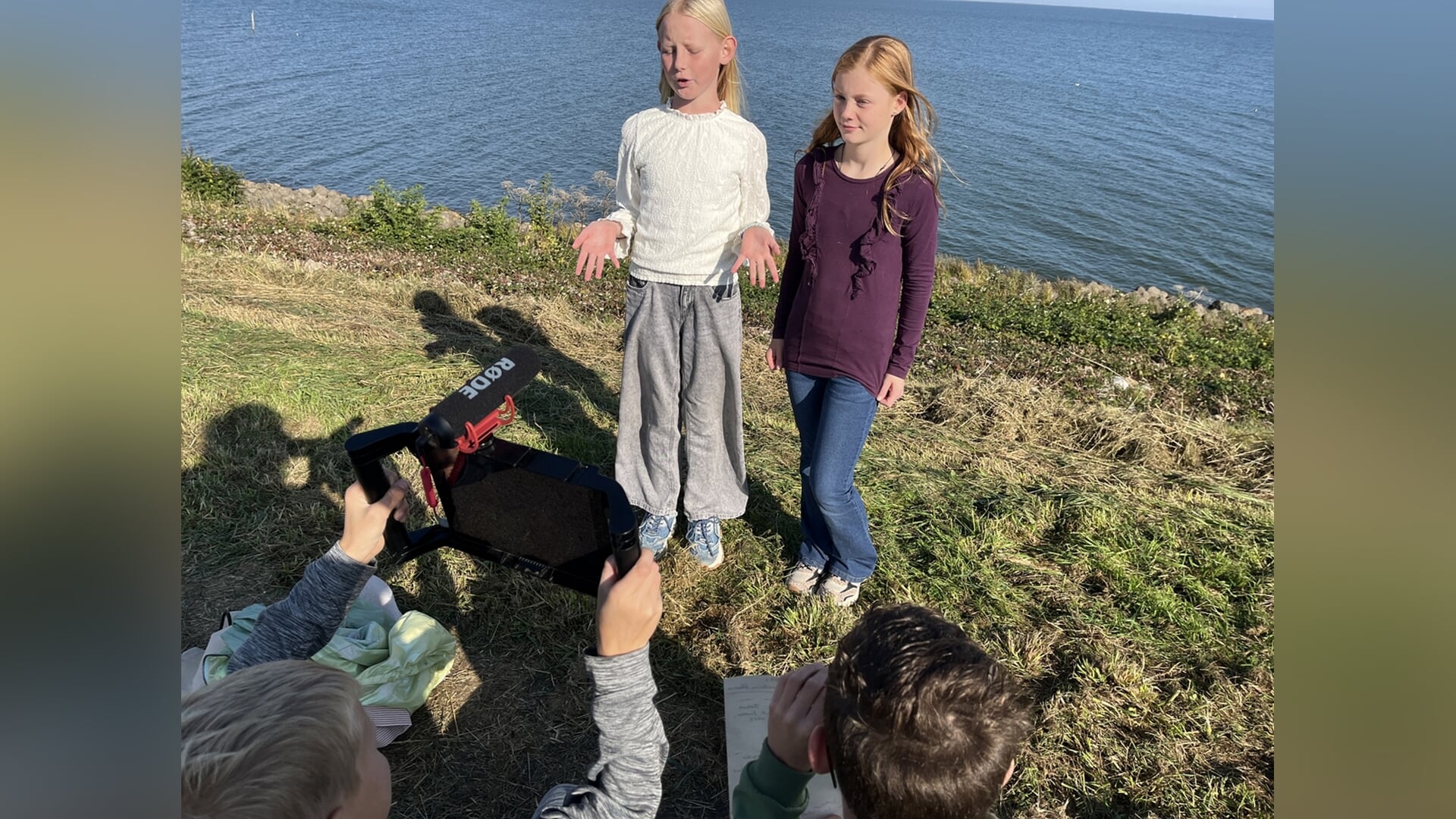 Leerlingen uit Hoorn en Andijk maken waterjournaal