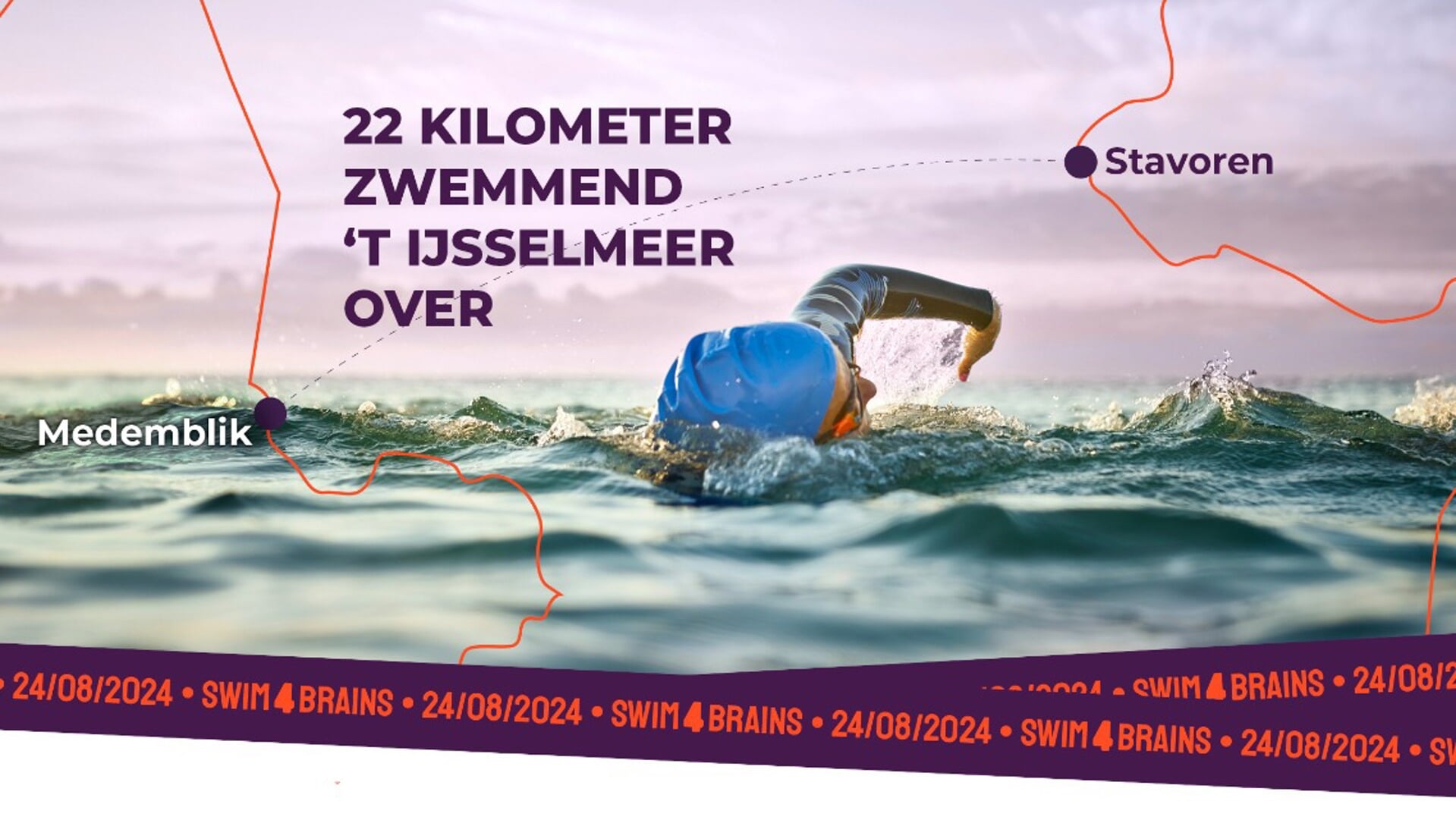 INTERVIEW: Sander Pluijm, initiatiefnemer van Swim4Brains - Het IJsselmeer overzwemmen voor de Herse