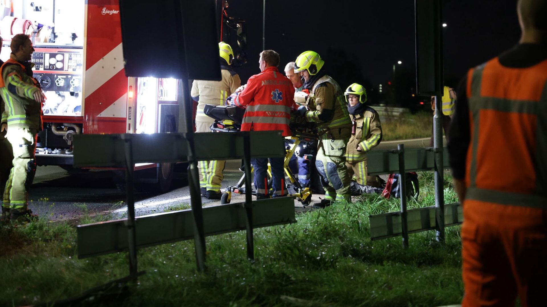 Automobilist aangehouden na ongeluk op A9 bij Lijnden