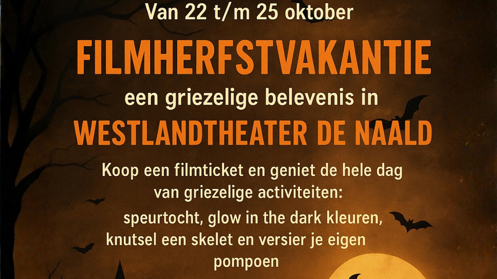 Griezelige herfstpret in De Naald: spookhuis, speurtocht en Horror Night in Westland