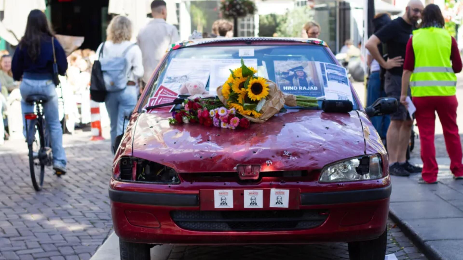 Het meisje dat om hulp riep: haar auto staat nu in Haarlem