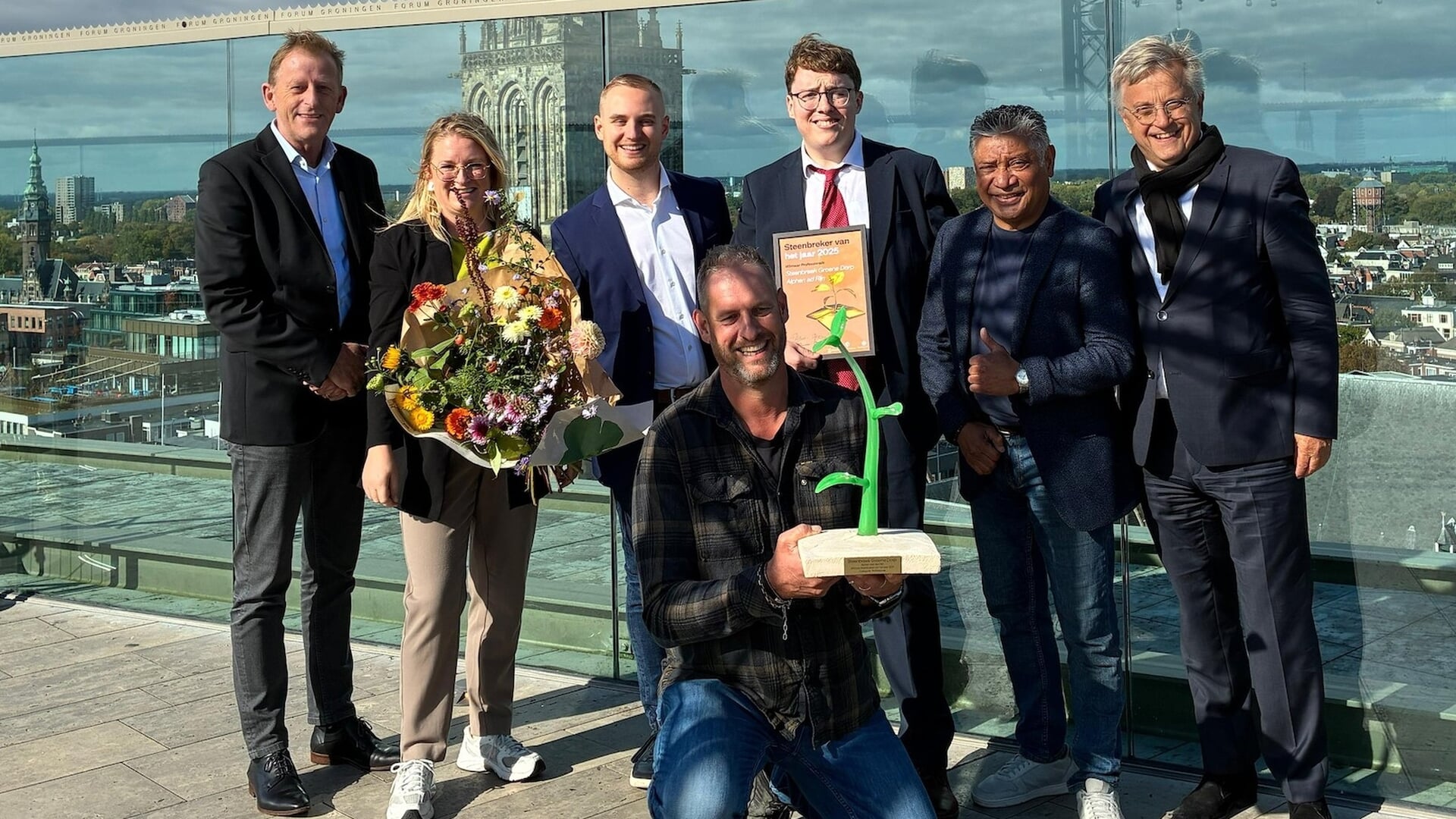 Gemeente Alphen aan den Rijn wint titel ‘Steenbreker van het jaar 2025’