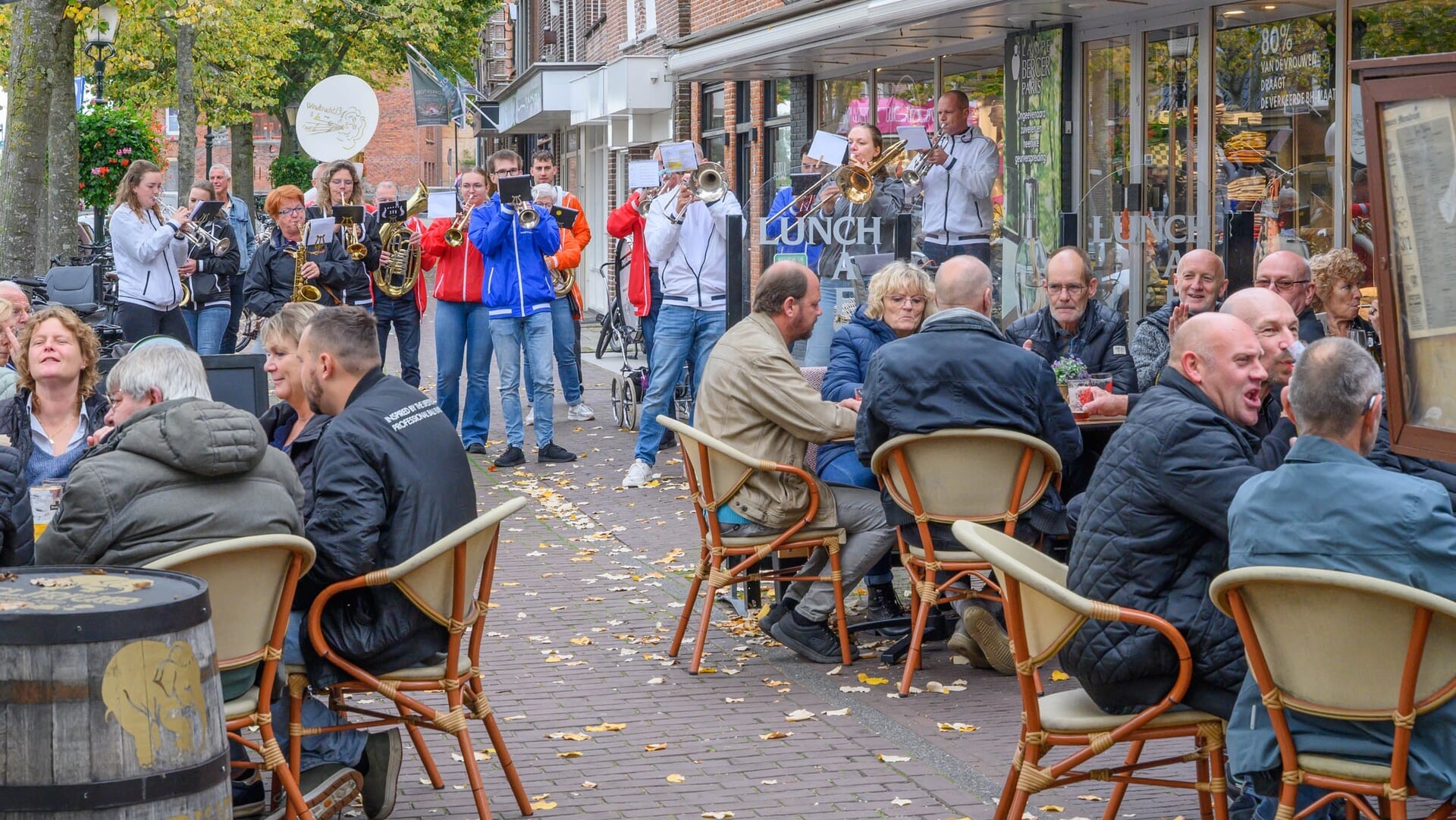 Lekker druk tijdens Bokkentoer in Medemblik