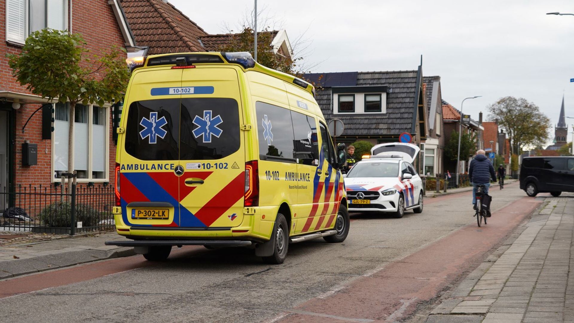 Motorrijder gewond na ongeluk aan Zesstedenweg in Grootebroek