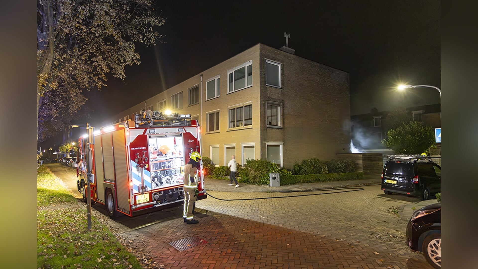 Brand in woning aan Anthony Fokkerlaan in Haarlem