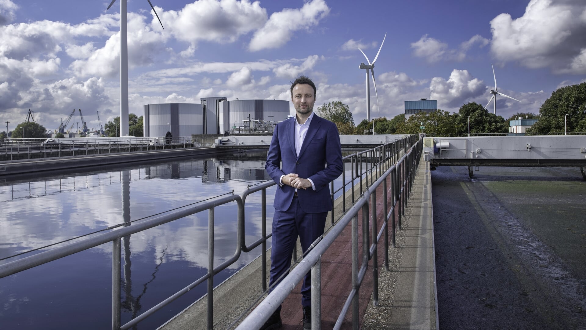 Bewoners gaan er met de nieuwe waterzuivering op vooruit