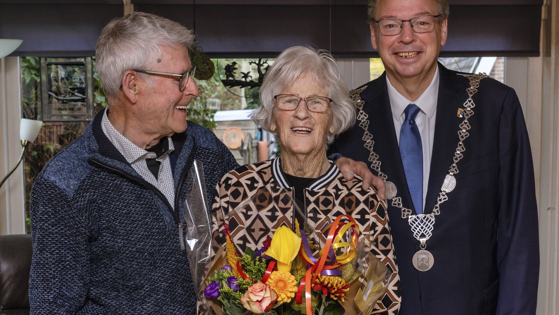 Bruidspaar De Wit-Goesinne zeventig jaar getrouwd