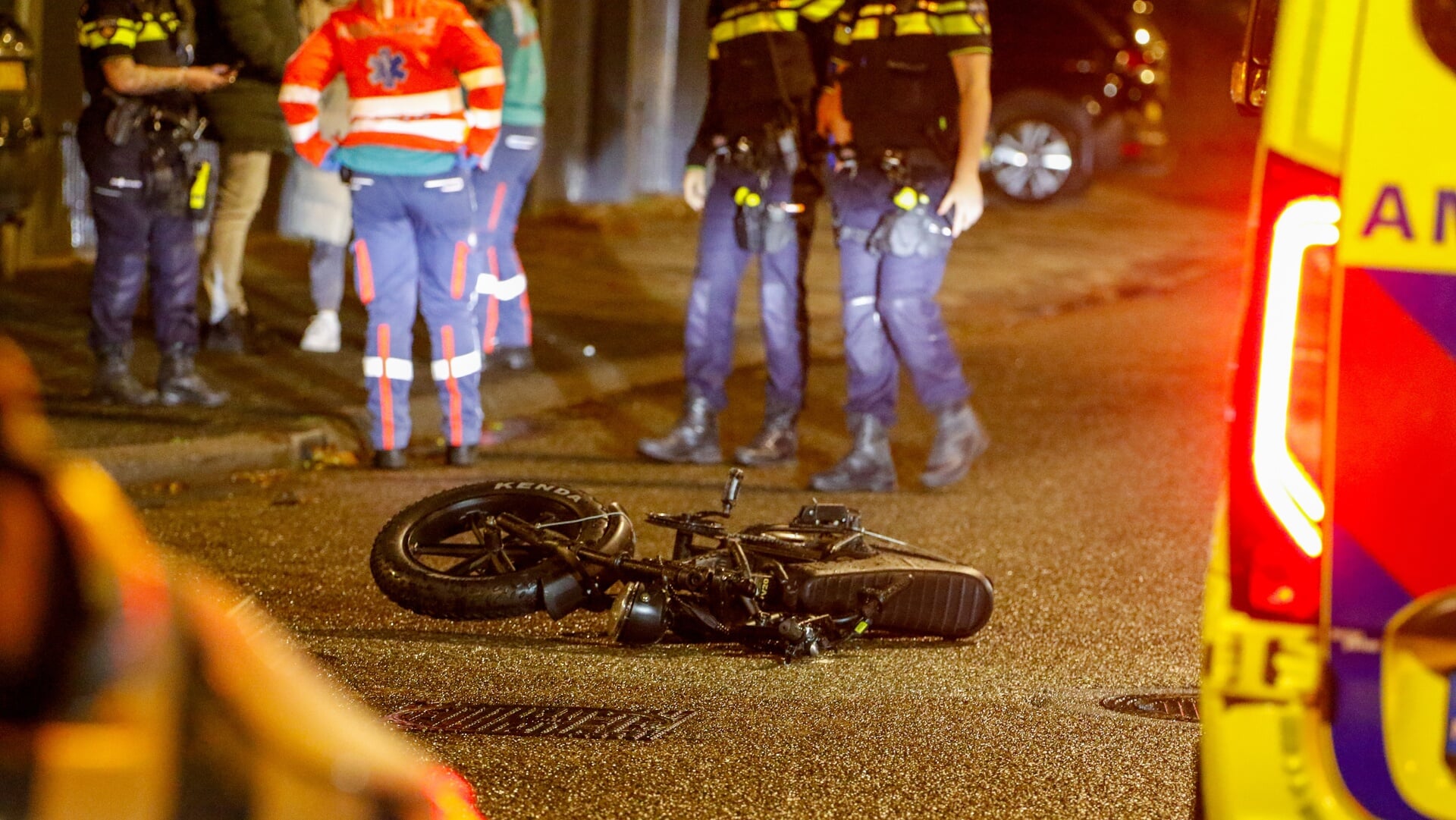 Aanrijding tussen fatbike en auto op kruising Arendsweg en Huiderlaan in Beverwijk