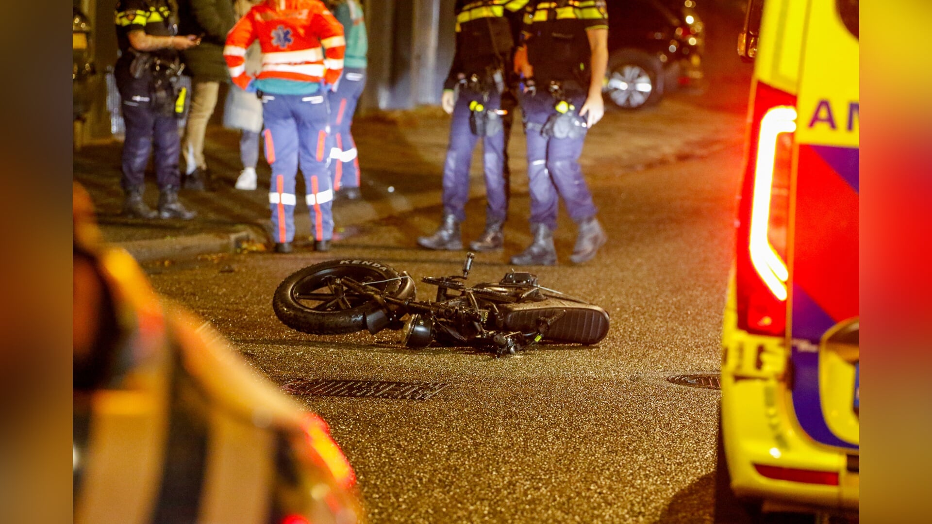 Aanrijding tussen fatbike en auto op kruising Ardensweg en Huiderlaan in Beverwijk