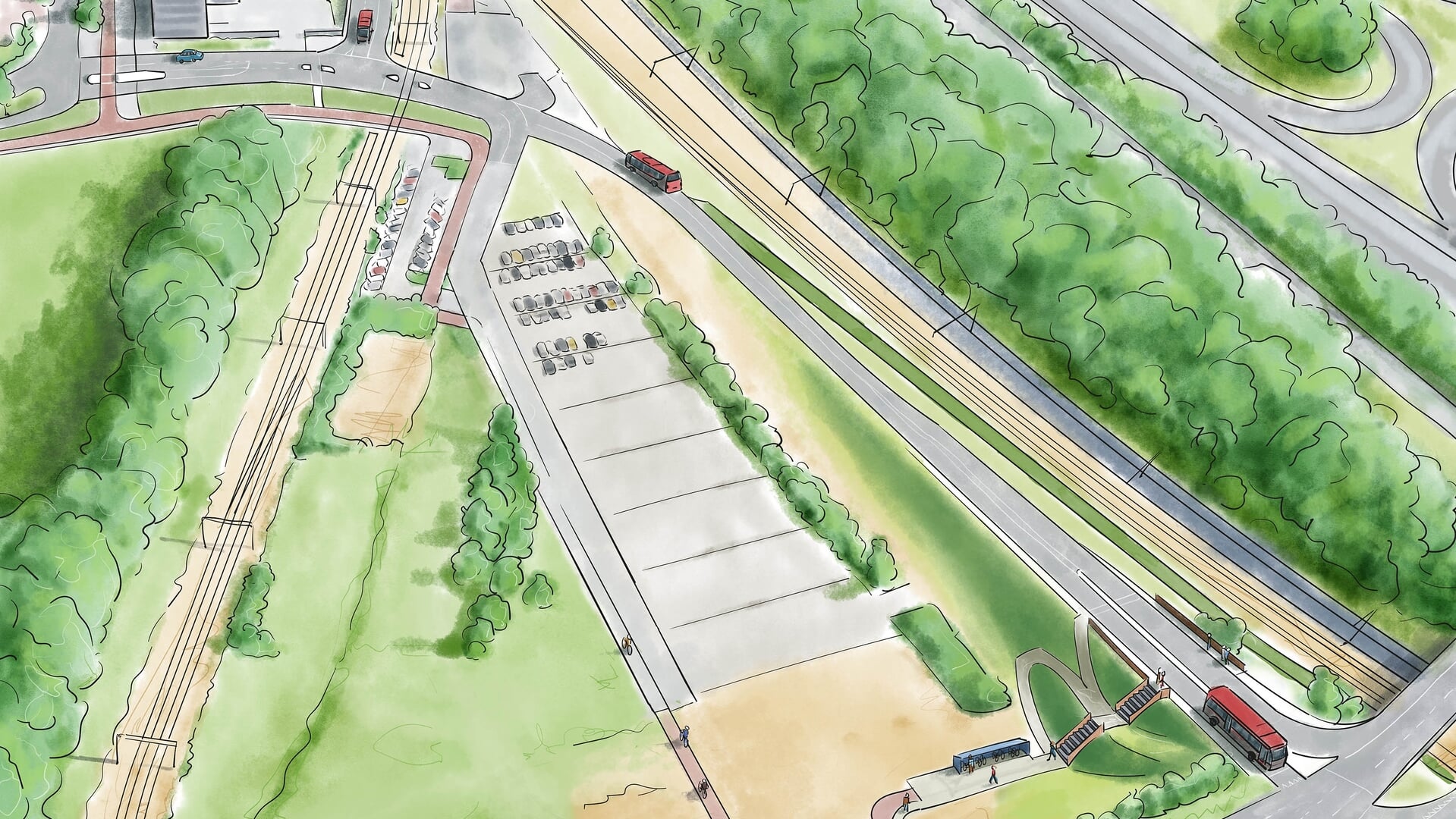 Treinvrije week in november door werk aan nieuwe busbaan