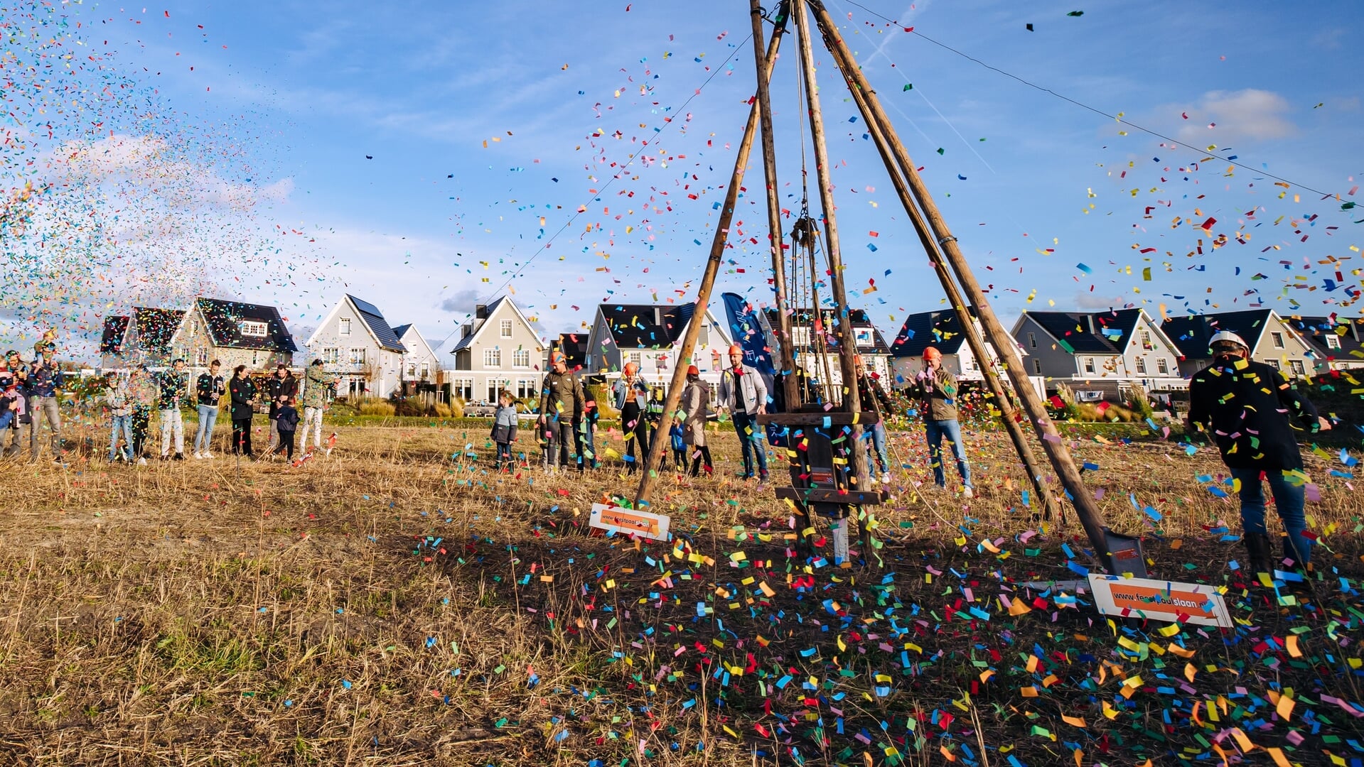 Feestelijke start bouw van nieuwbouwwijk Waelrijk in ’s-Gravenzande
