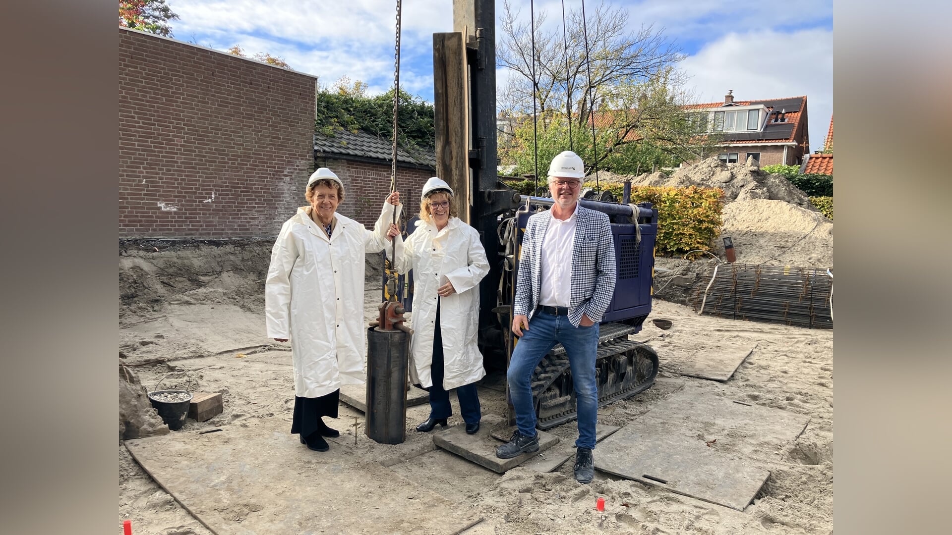 Eerste paal voor uitbreiding hospice Beukenrode geslagen