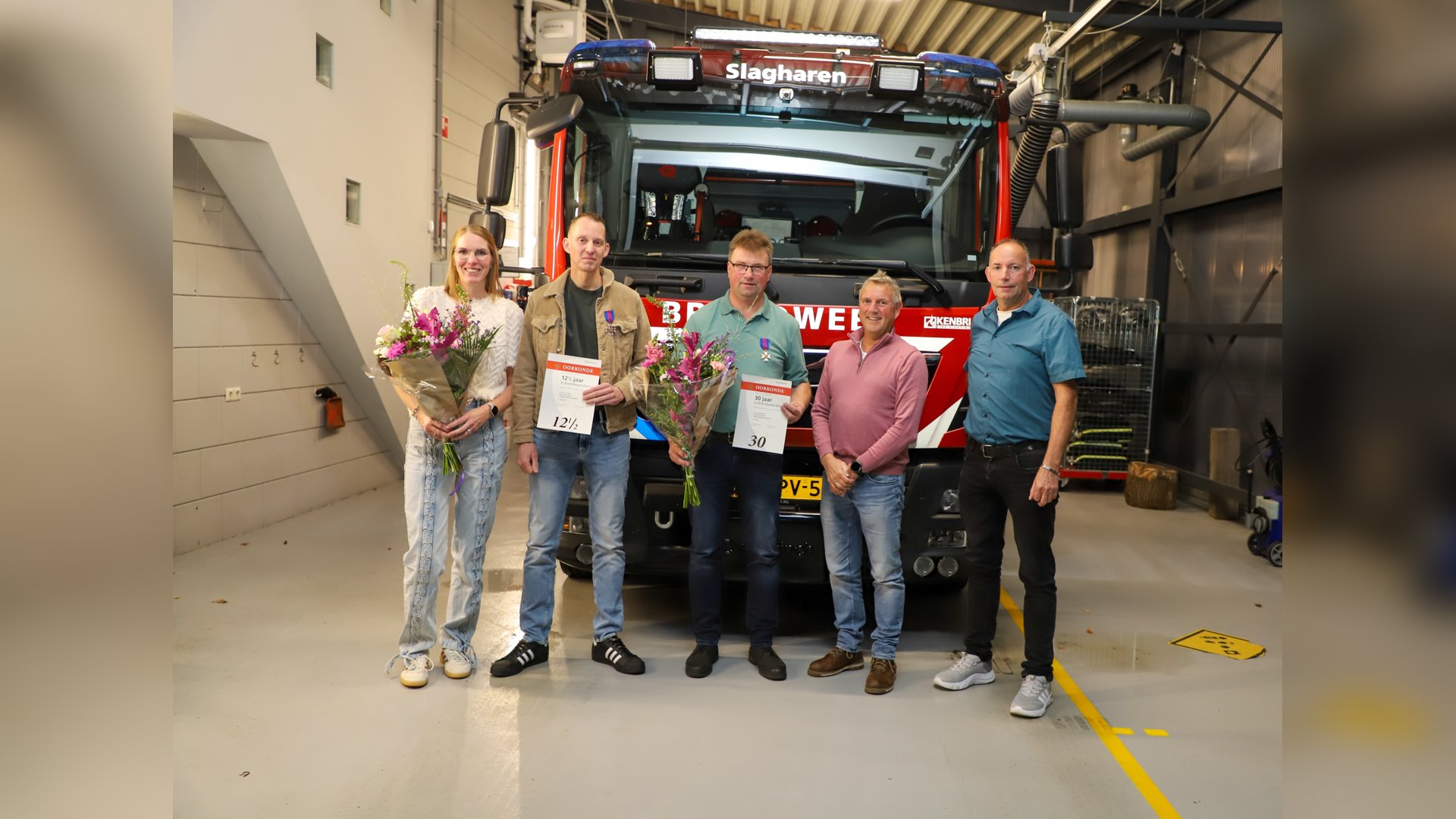 Korpsavond brandweer Slagharen
