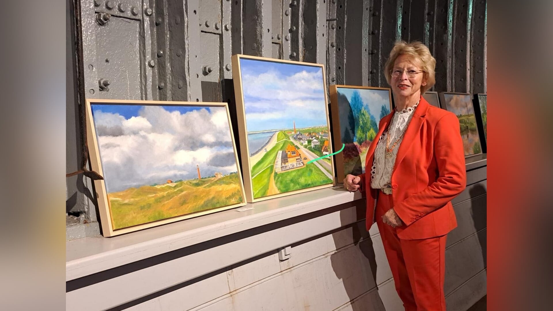 Expositie Ineke Meijer aan boord van Zr. Ms. Bonaire