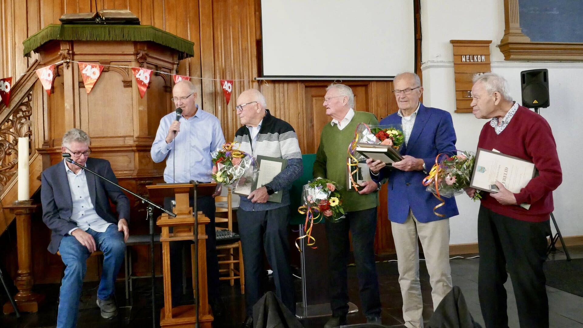 Feestelijke stemming bij jubileummiddag Historische Vereniging Sint-Pancras