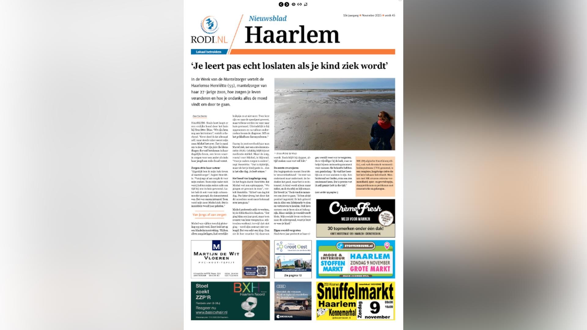 Nieuwsblad Haarlem staat weer online