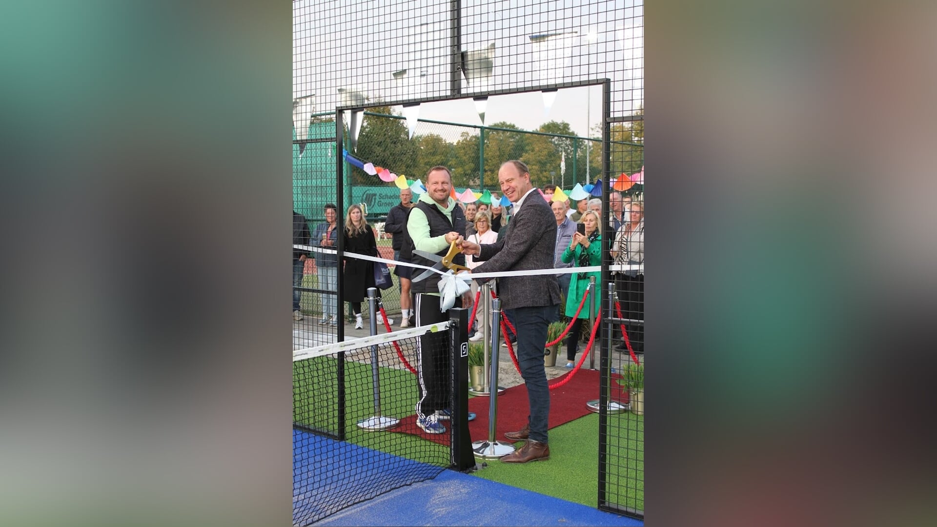 Padeltoernooi op nieuwe banen bij tennisvereniging De Drieban