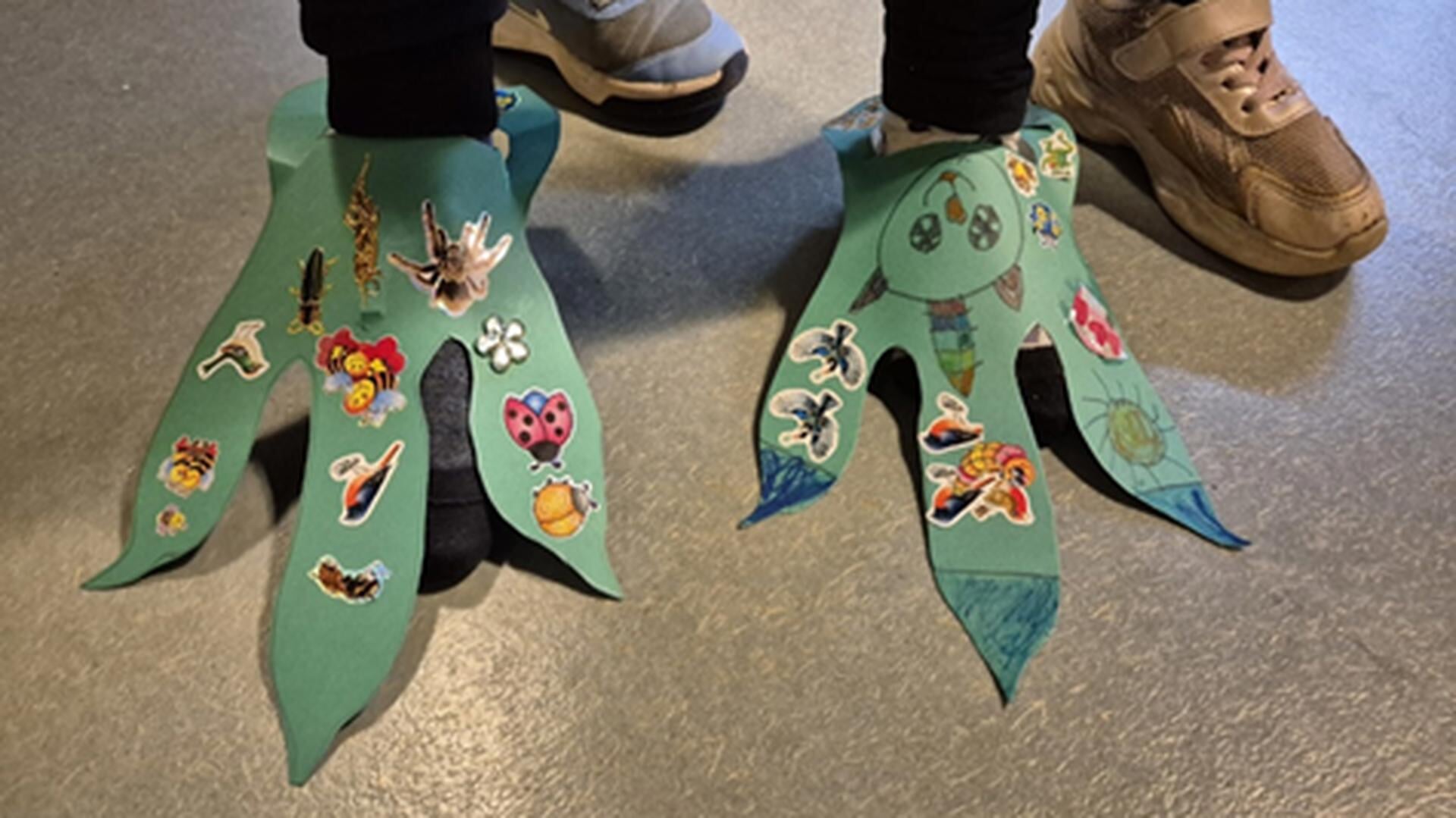 Dinovoeten knutselen in Pieter Vermeulen Museum