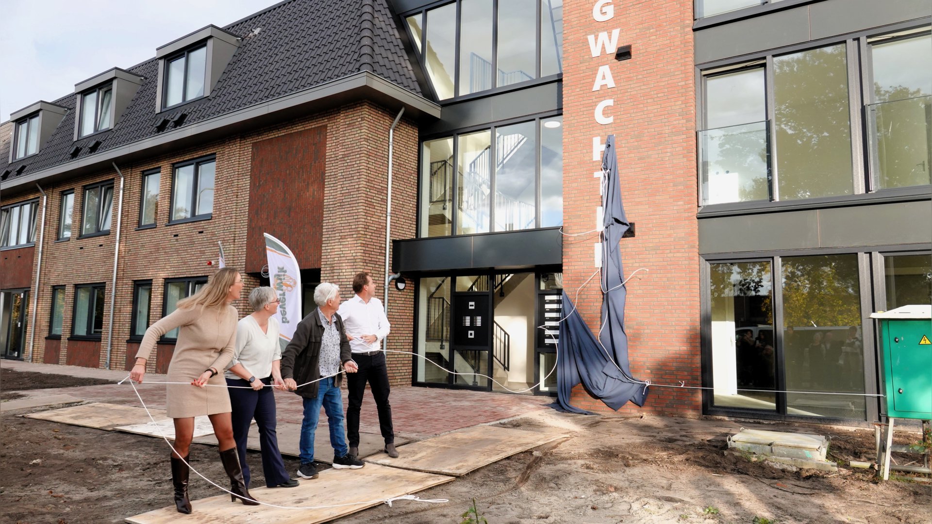 Feest bij afronding De Brugwachter